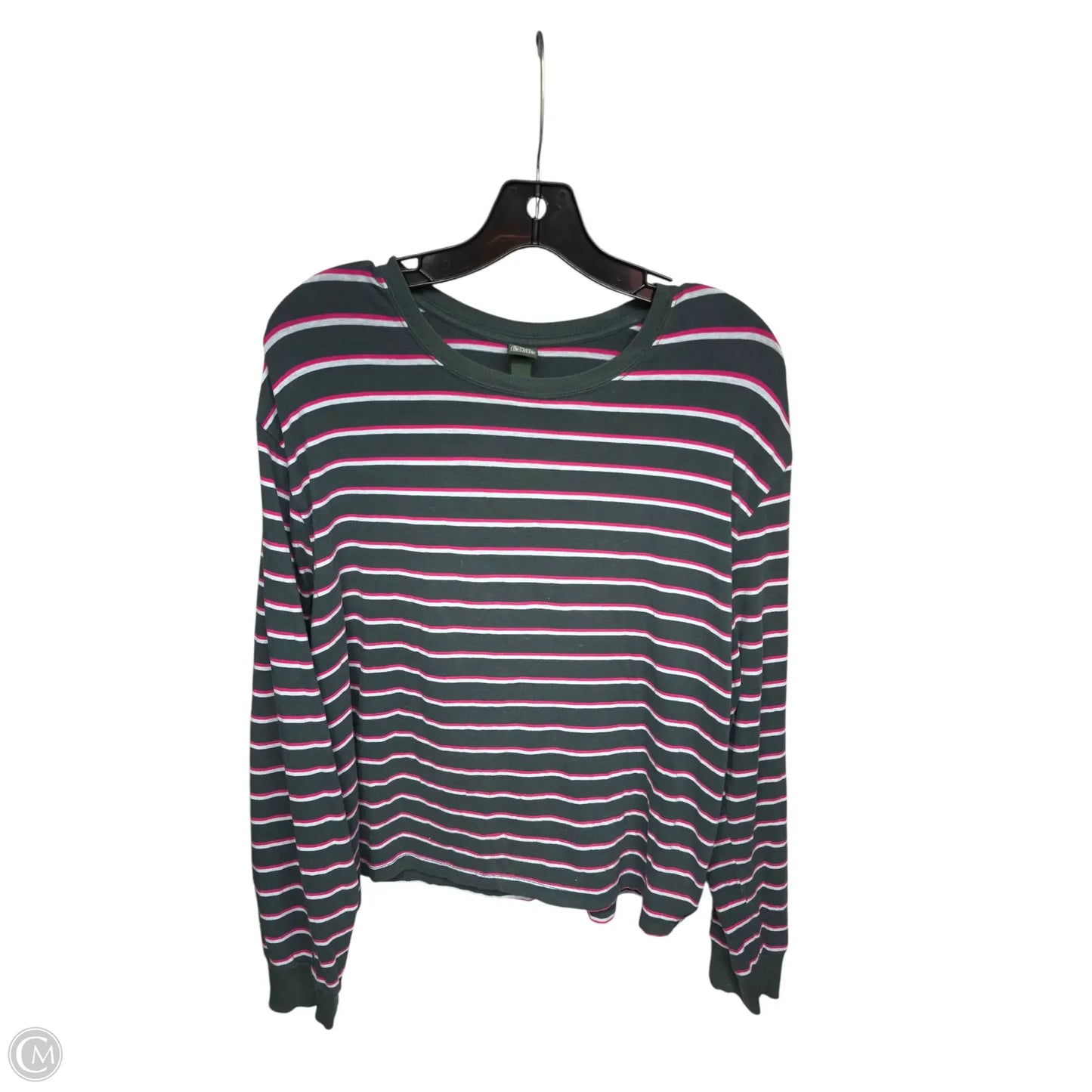 Top Sleeveless By Wild Fable In Green & Pink, Size: L