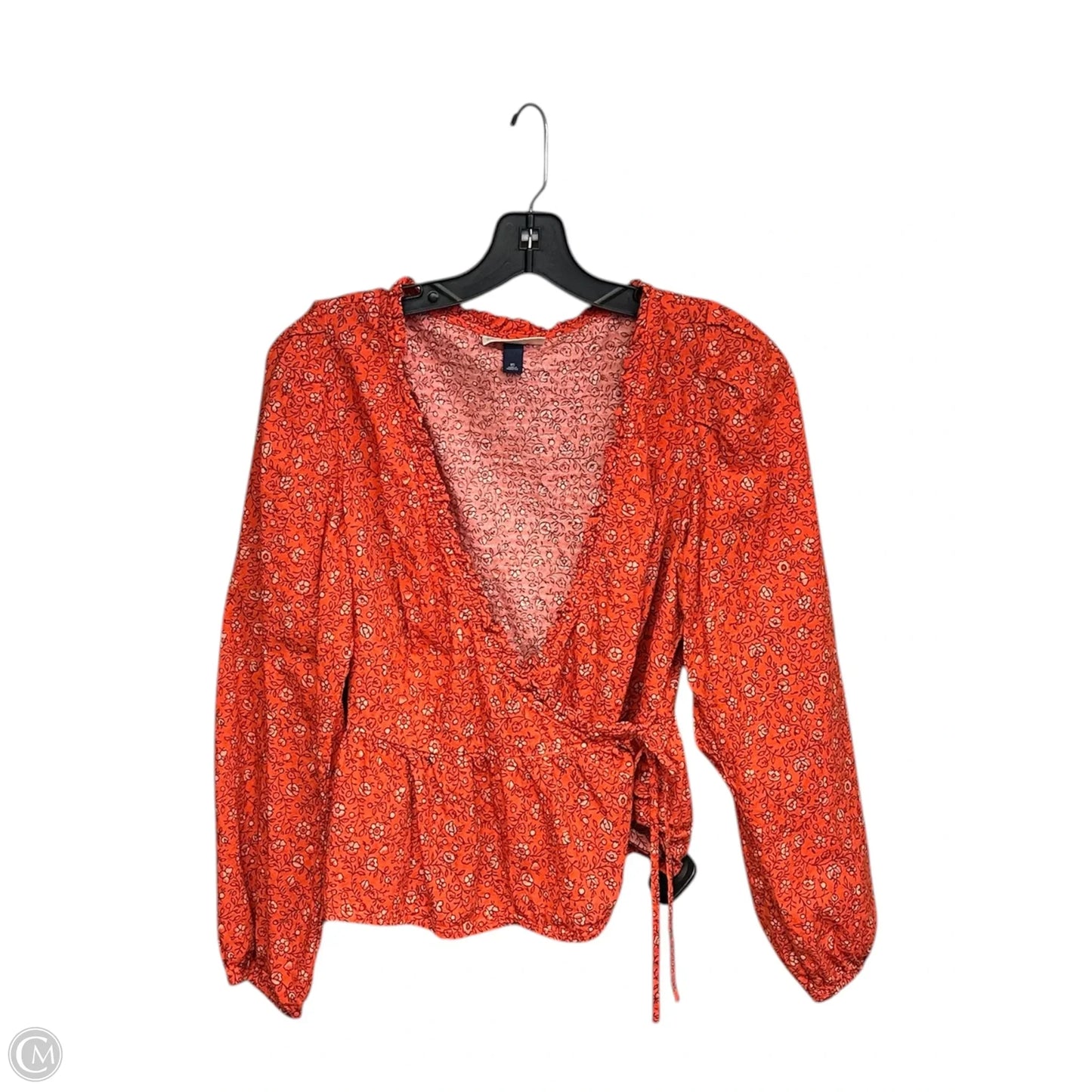 Top Long Sleeve By Universal Thread In Orange, Size: Xs
