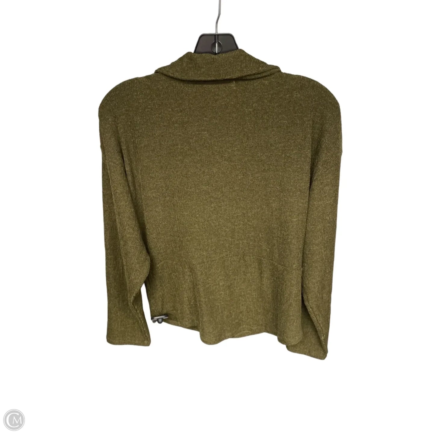 Top Long Sleeve By Madewell In Green, Size: L