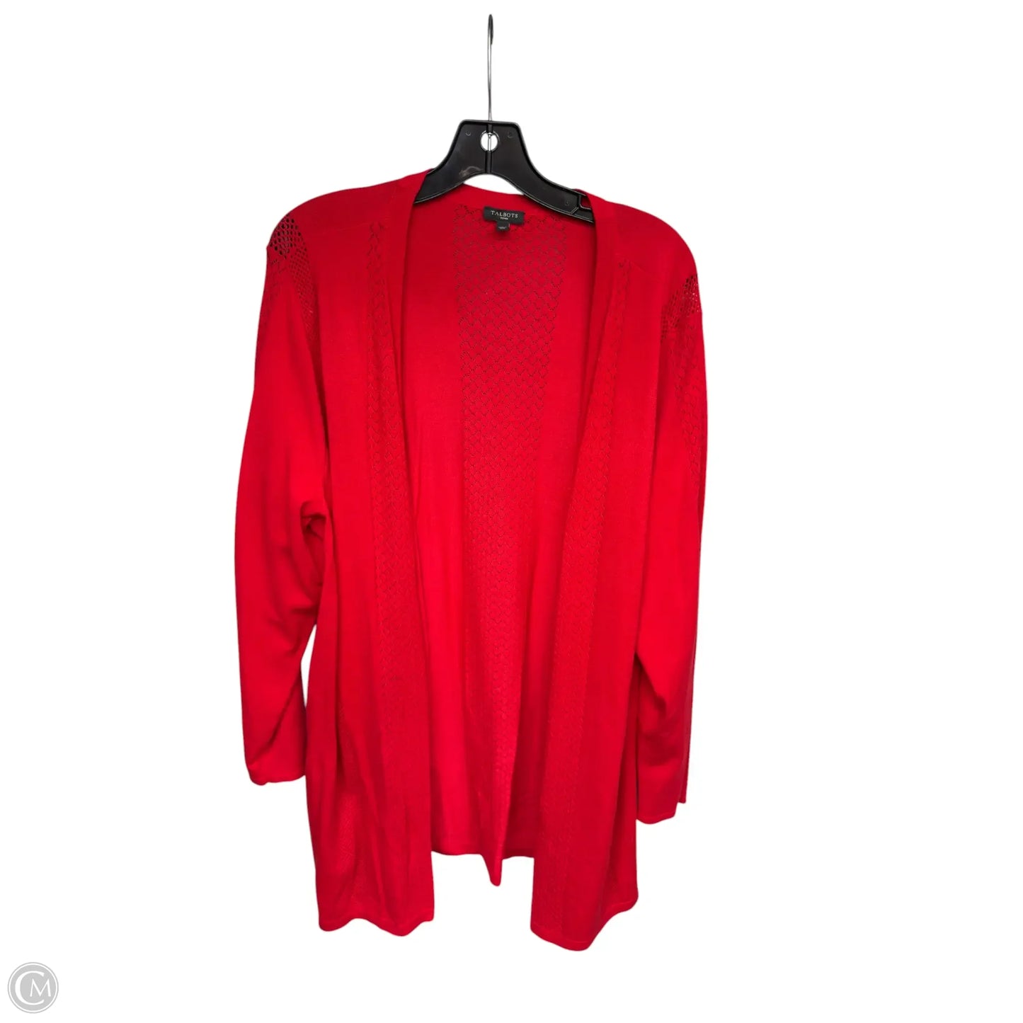 Cardigan By Talbots In Red, Size: 2x