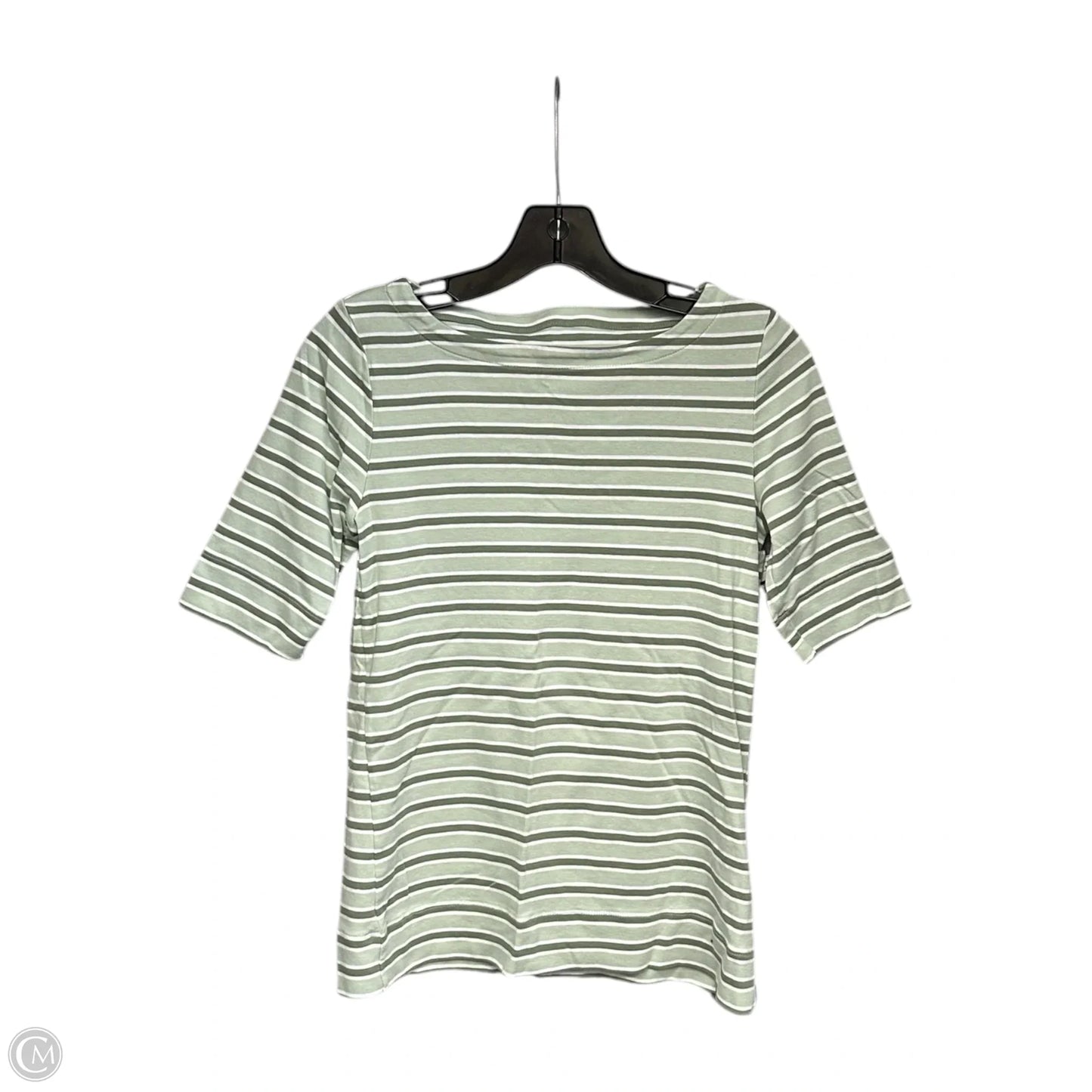 Top Short Sleeve By Chicos In Green, Size: S