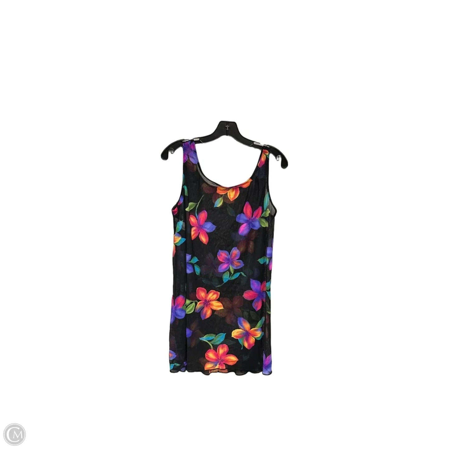 Swimwear Cover-up By Clothes Mentor In Floral Print, Size: M
