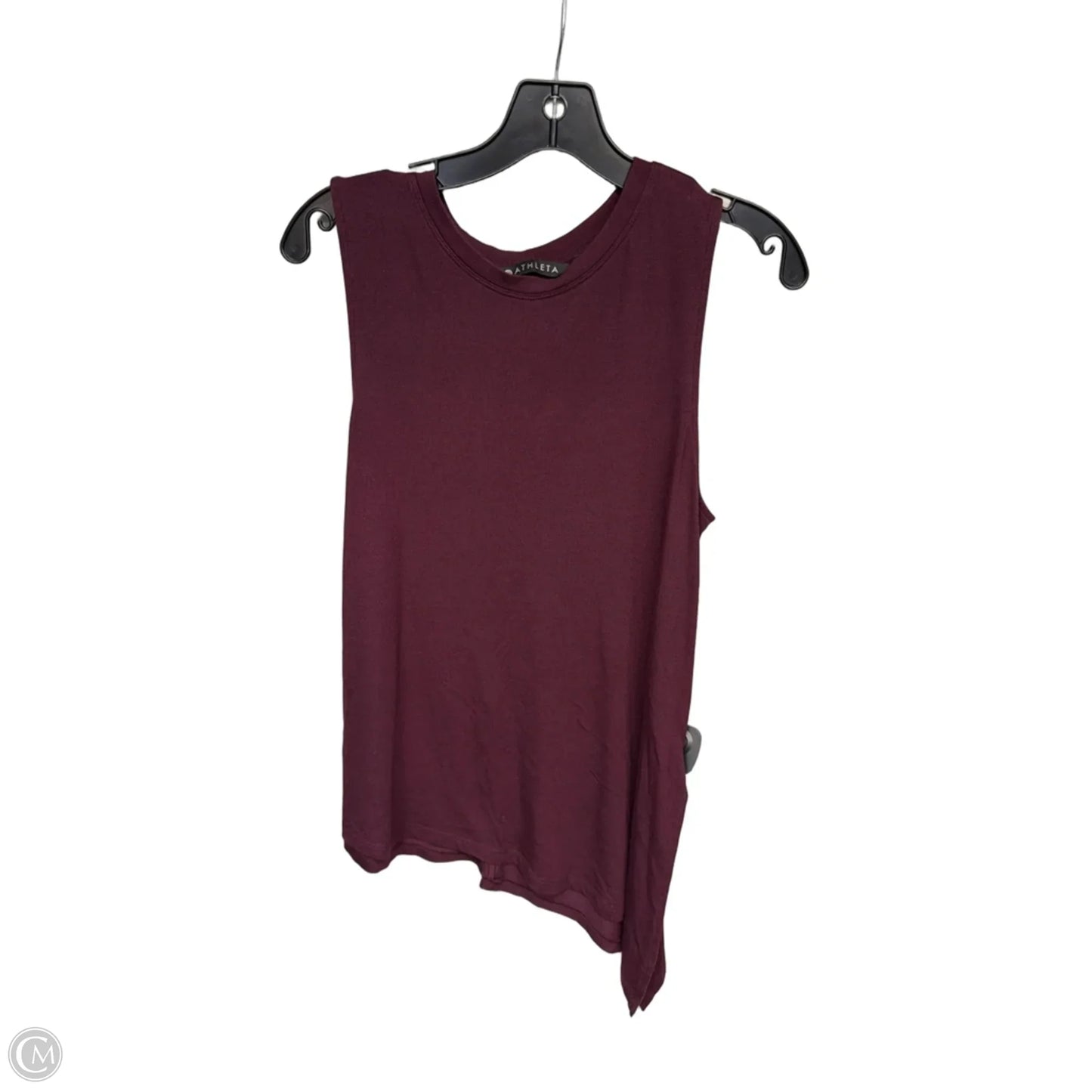 Top Sleeveless Basic By Athleta In Purple, Size: M