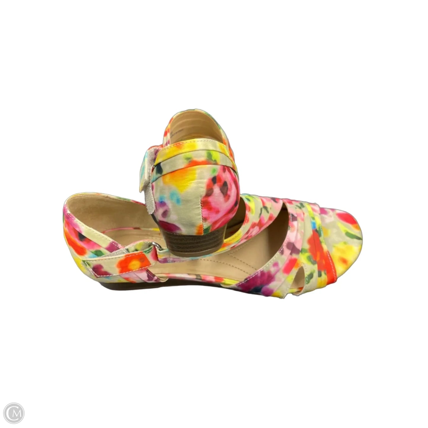 Shoes Flats By Naturalizer In Floral Print, Size: 8.5