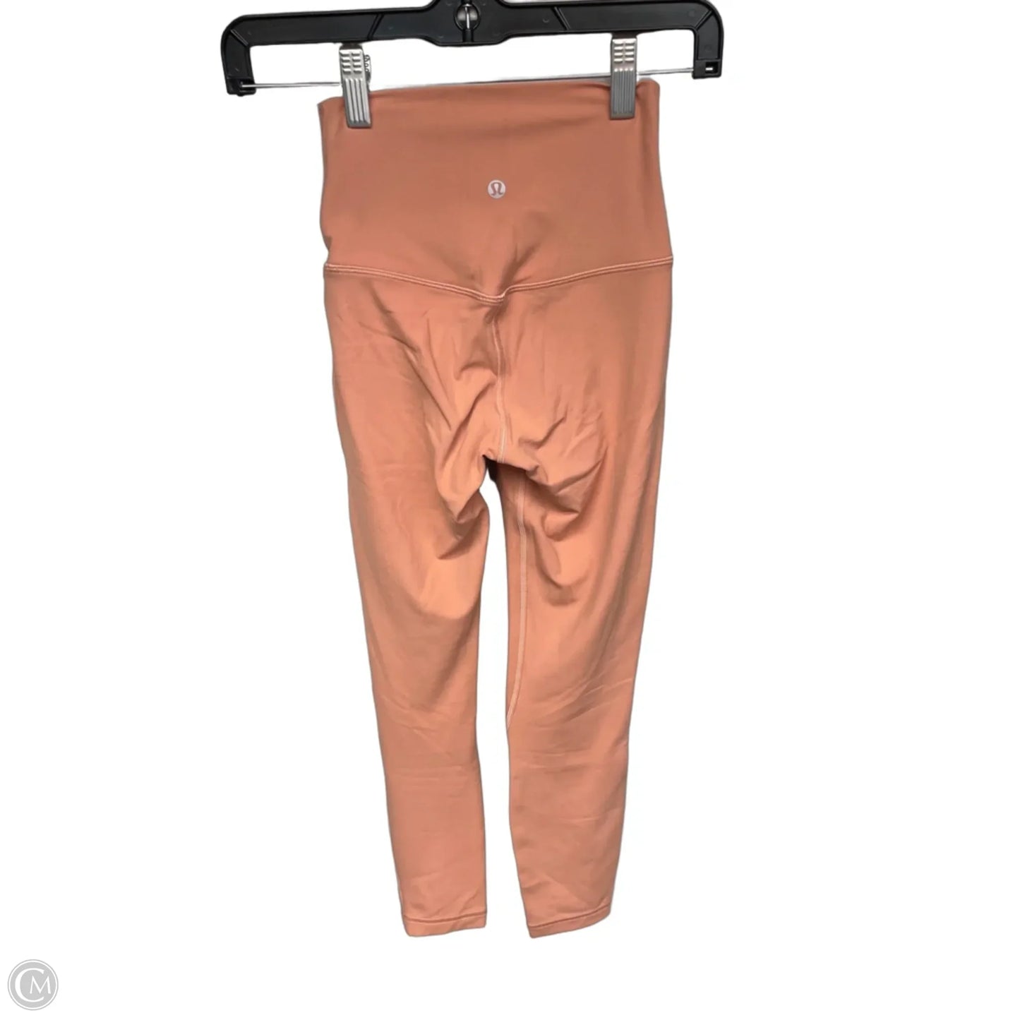 Athletic Leggings By Lululemon In Orange, Size: 2