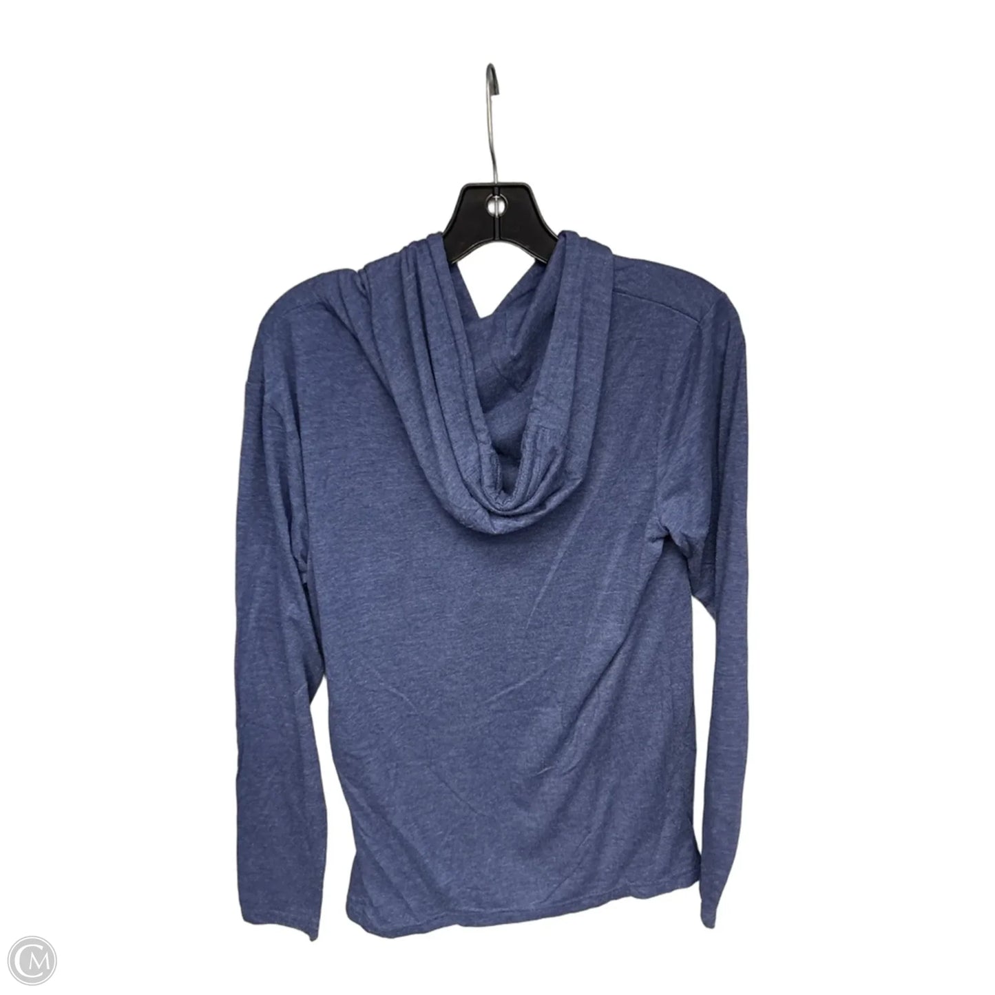 Athletic Sweatshirt Hoodie By Clothes Mentor In Blue, Size: M