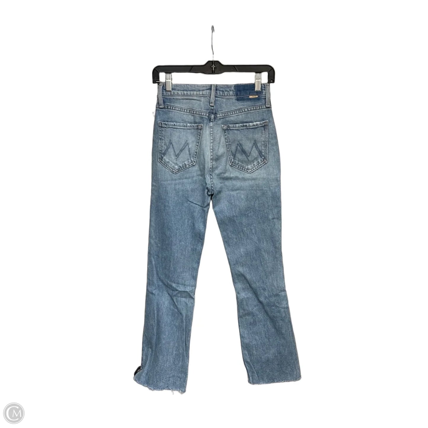 Jeans Straight By Mother In Blue Denim, Size: 0