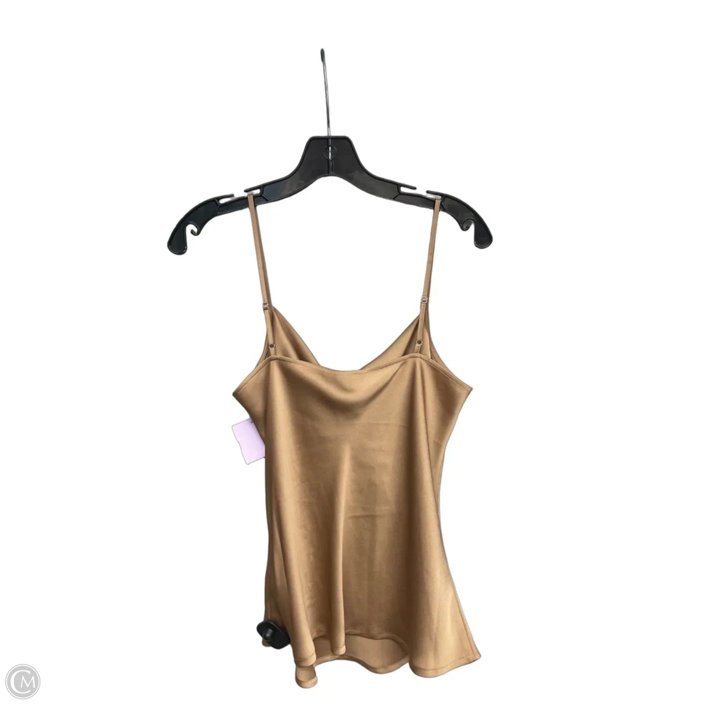 Top Sleeveless By Express In Tan, Size: M
