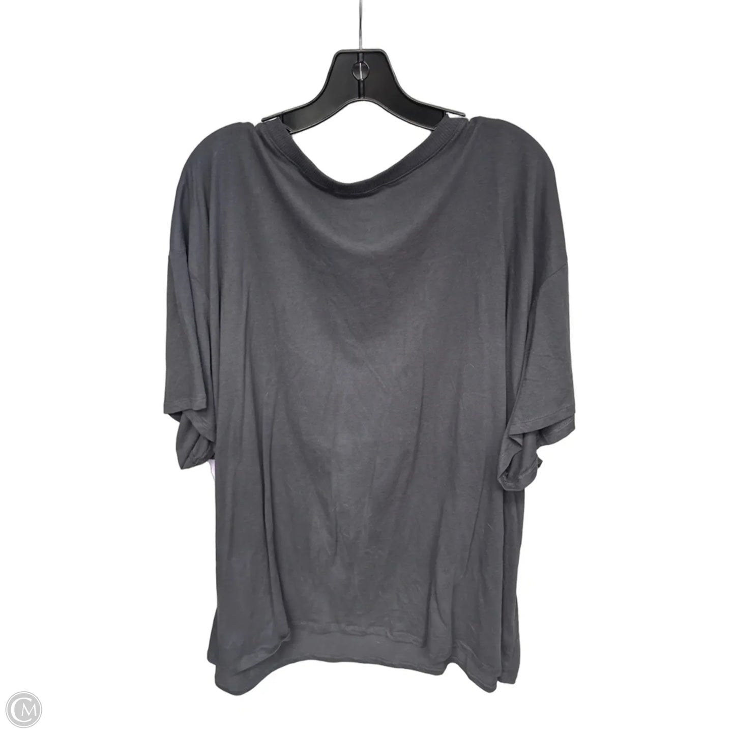 Top Short Sleeve By Torrid In Grey & Pink, Size: 4x