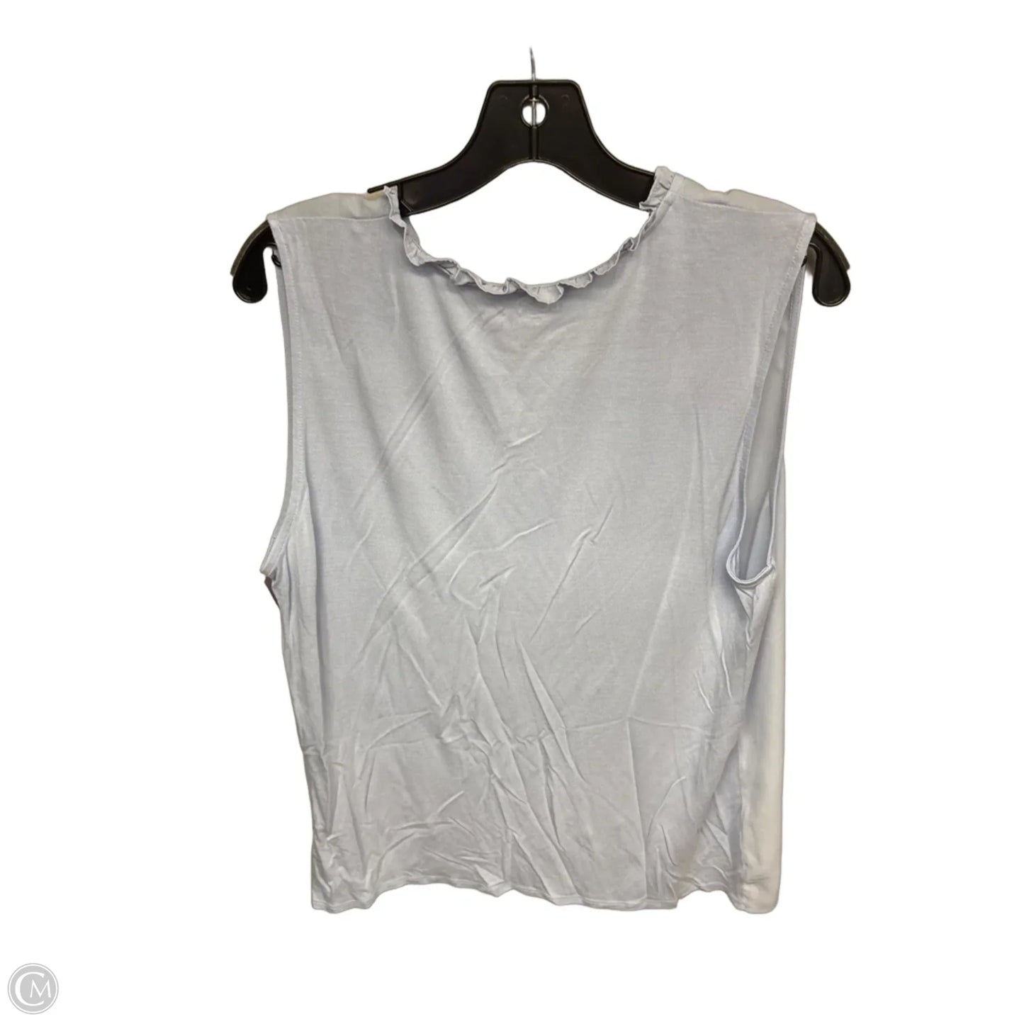 Top Sleeveless By Loft In Blue, Size: S