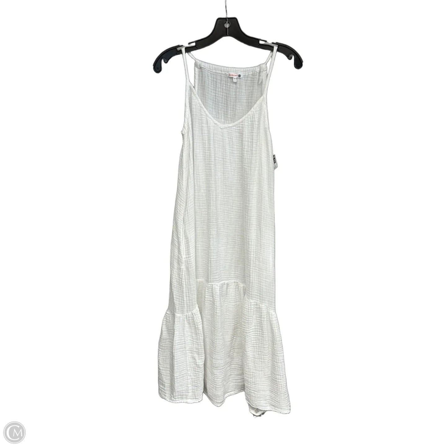 Dress Casual Midi By Sundry In White, Size: M