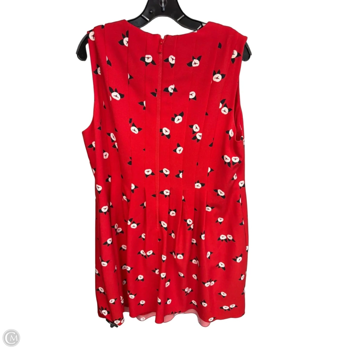 Dress Casual Midi By Anne Klein In Red, Size: 18