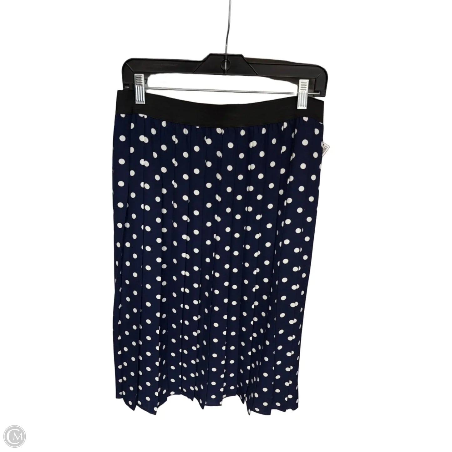 Skirt Midi By Charter Club In Blue & White, Size: 1x