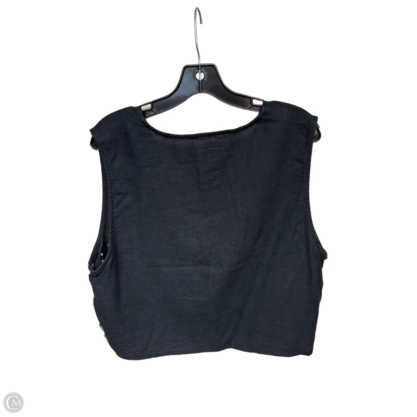 Top Sleeveless By Zara In Black, Size: Xl