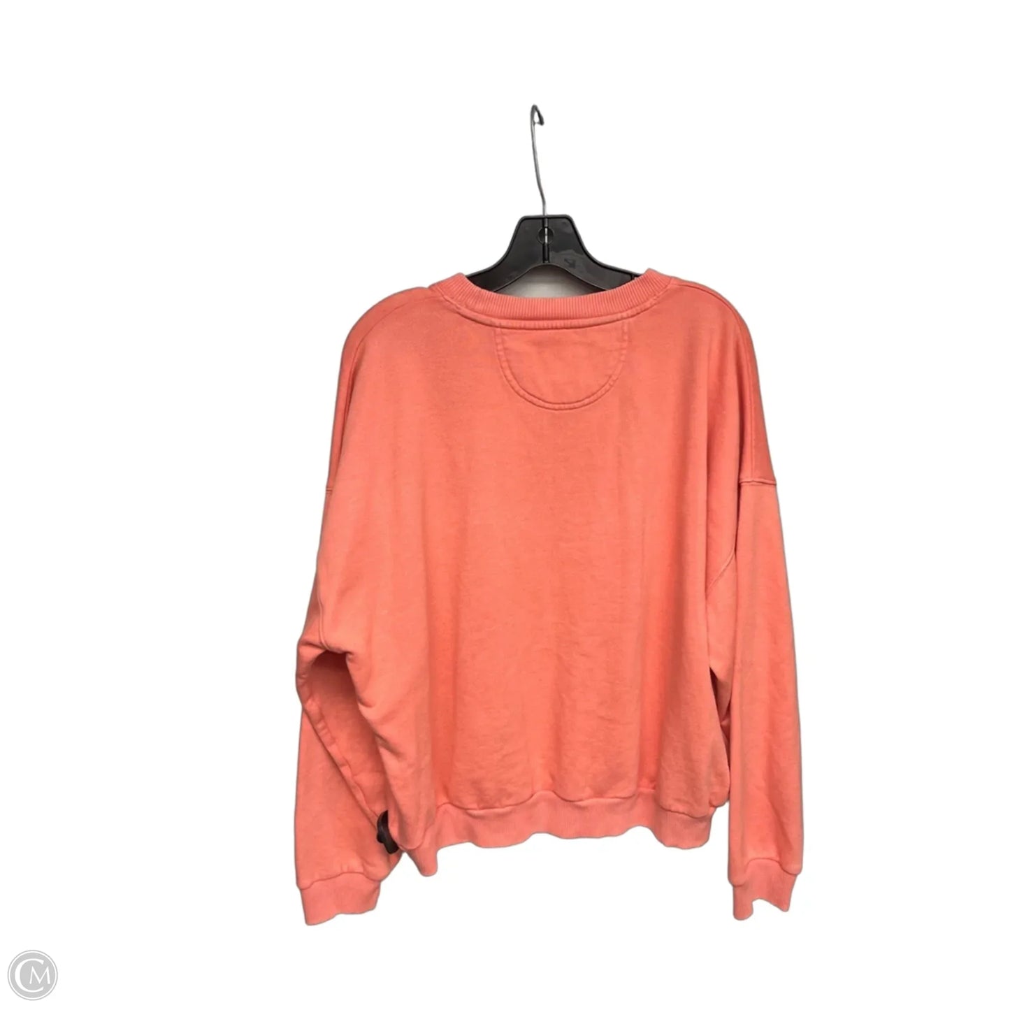 Sweatshirt Crewneck By American Eagle In Coral, Size: L
