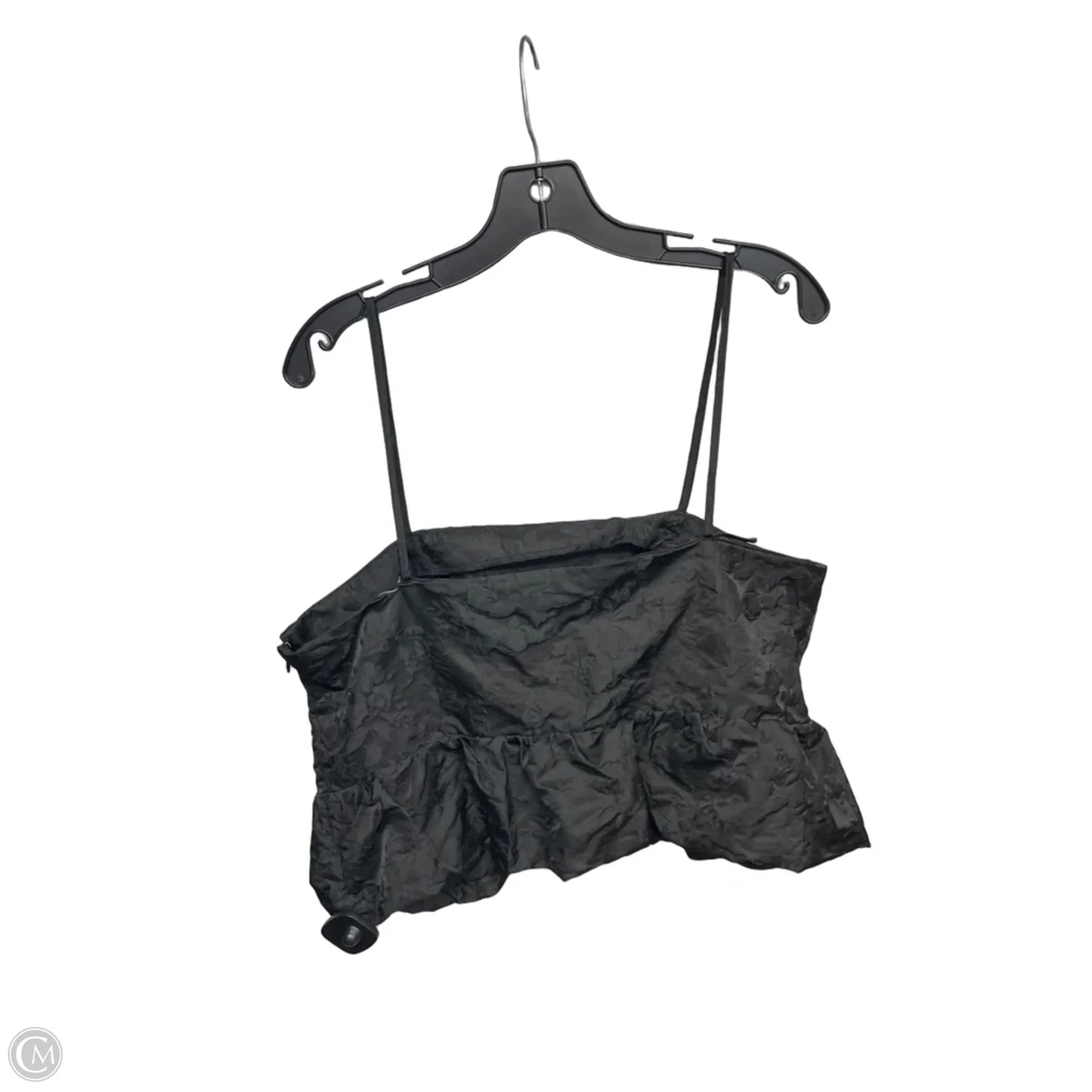 Top Sleeveless By Divided In Black, Size: L