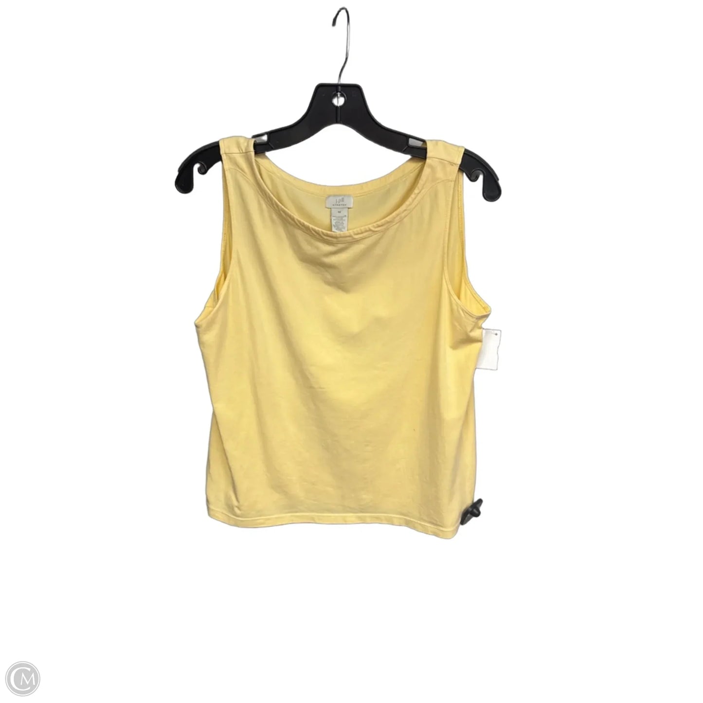Top Sleeveless By J. Jill In Yellow, Size: M