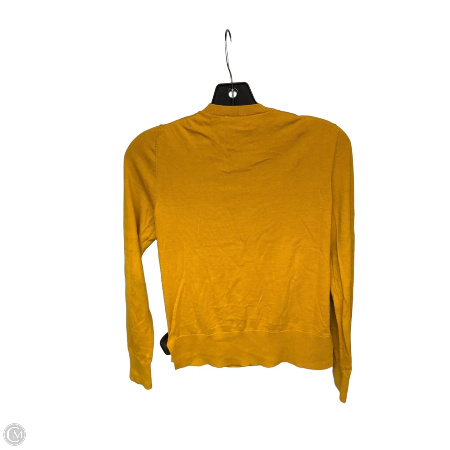Cardigan By Loft In Yellow, Size: Xs
