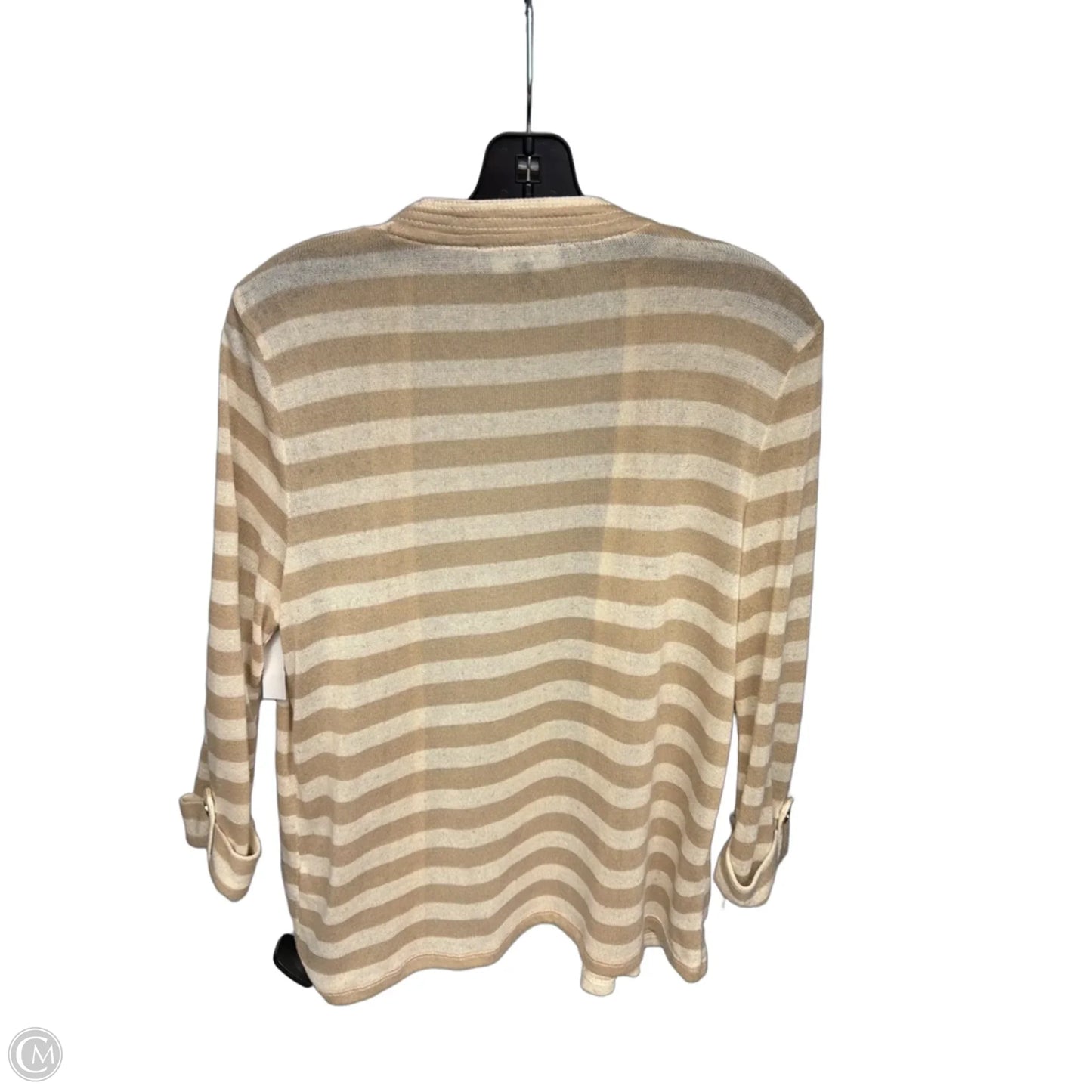 Cardigan By Jones New York In Tan, Size: L