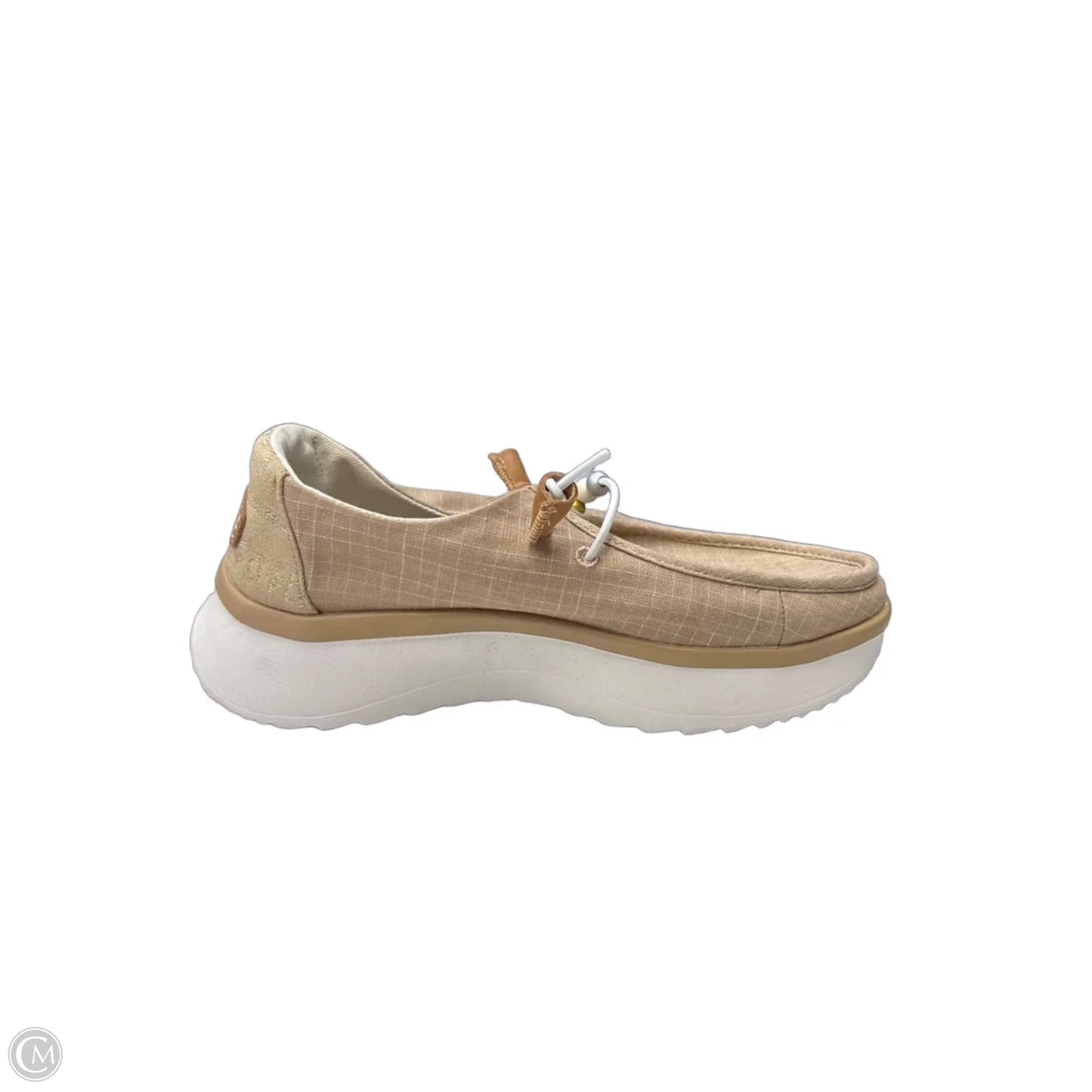 Shoes Flats By Hey Dude In Brown, Size: 7