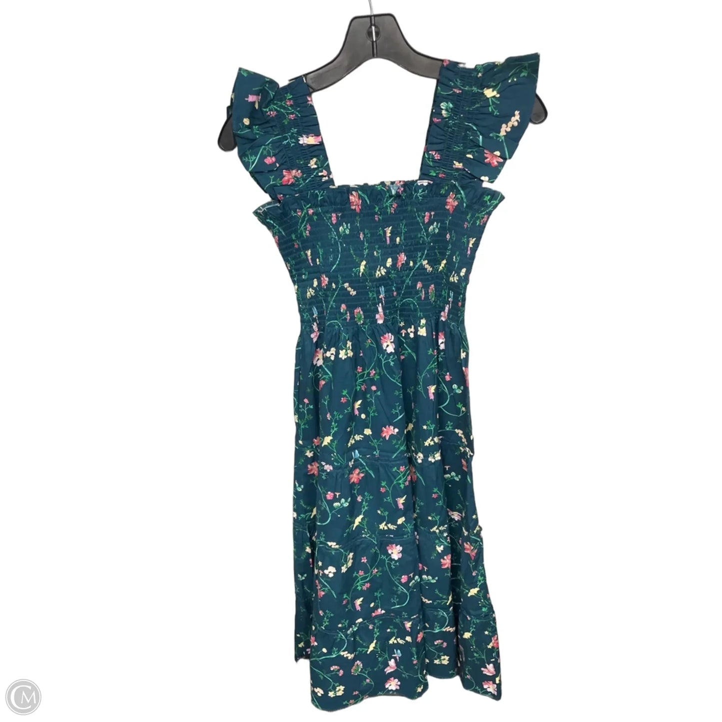Dress Casual Maxi By Clothes Mentor In Teal, Size: Xs