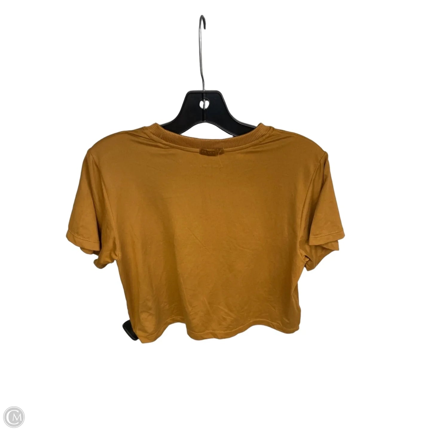 Athletic Top Short Sleeve By Clothes Mentor In Orange, Size: S