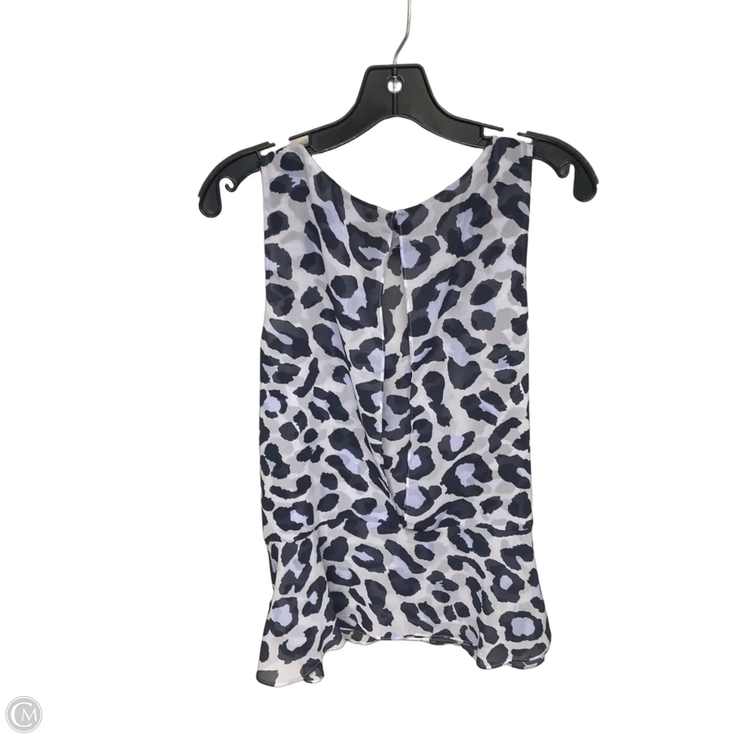 Top Sleeveless By Cabi In Animal Print, Size: L
