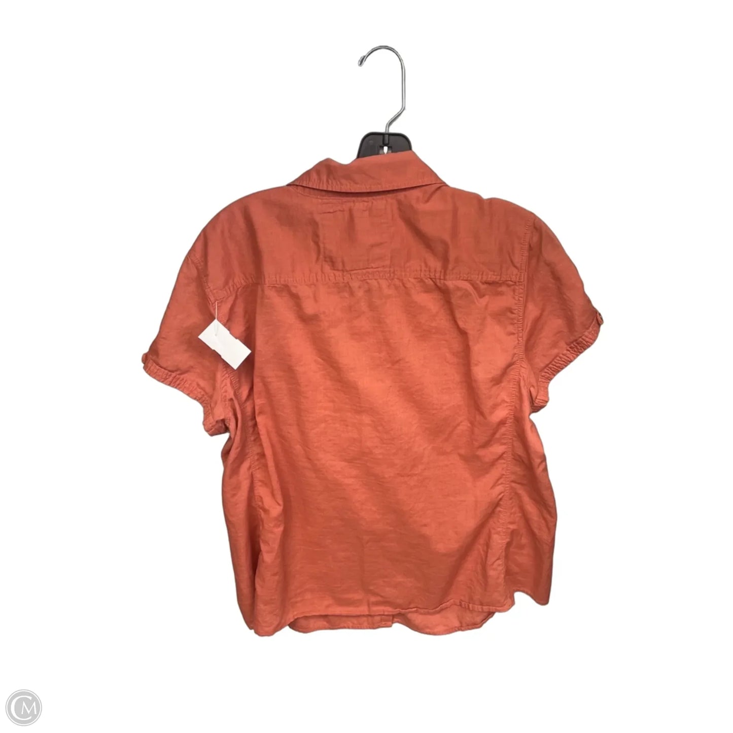 Top Short Sleeve By Sonoma In Orange, Size: Xl