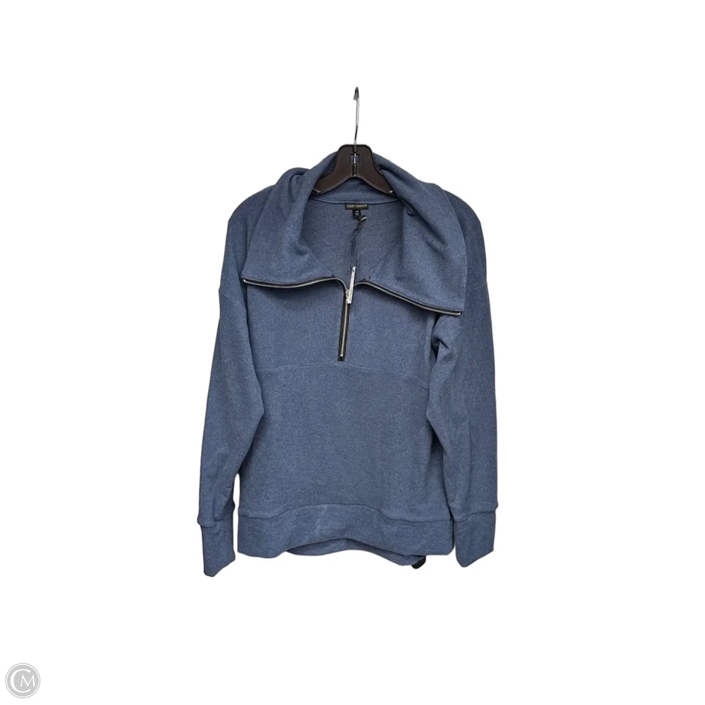 Sweatshirt Collar By Coco And Carmen In Blue, Size: Xs