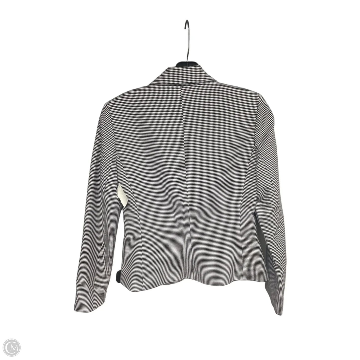 Blazer By Tahari In Black & White, Size: 2