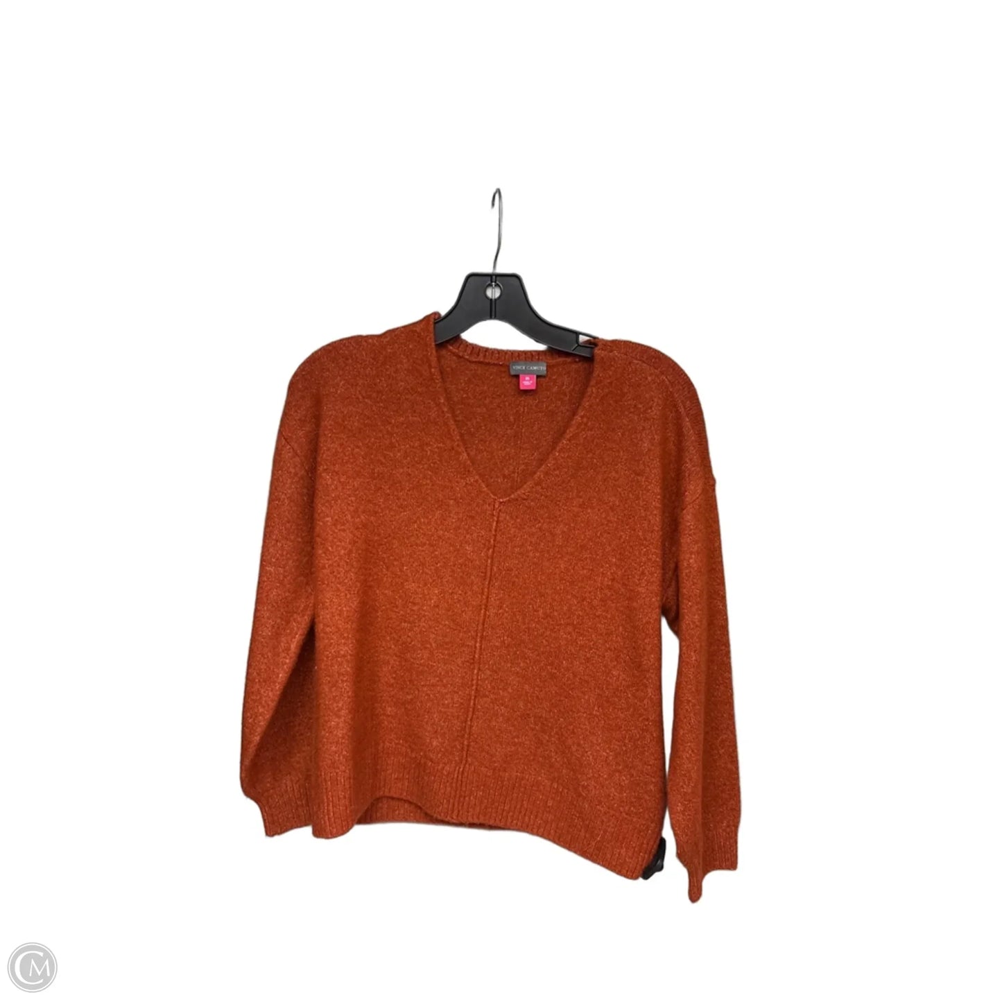 Sweater By Vince Camuto In Orange, Size: Xs