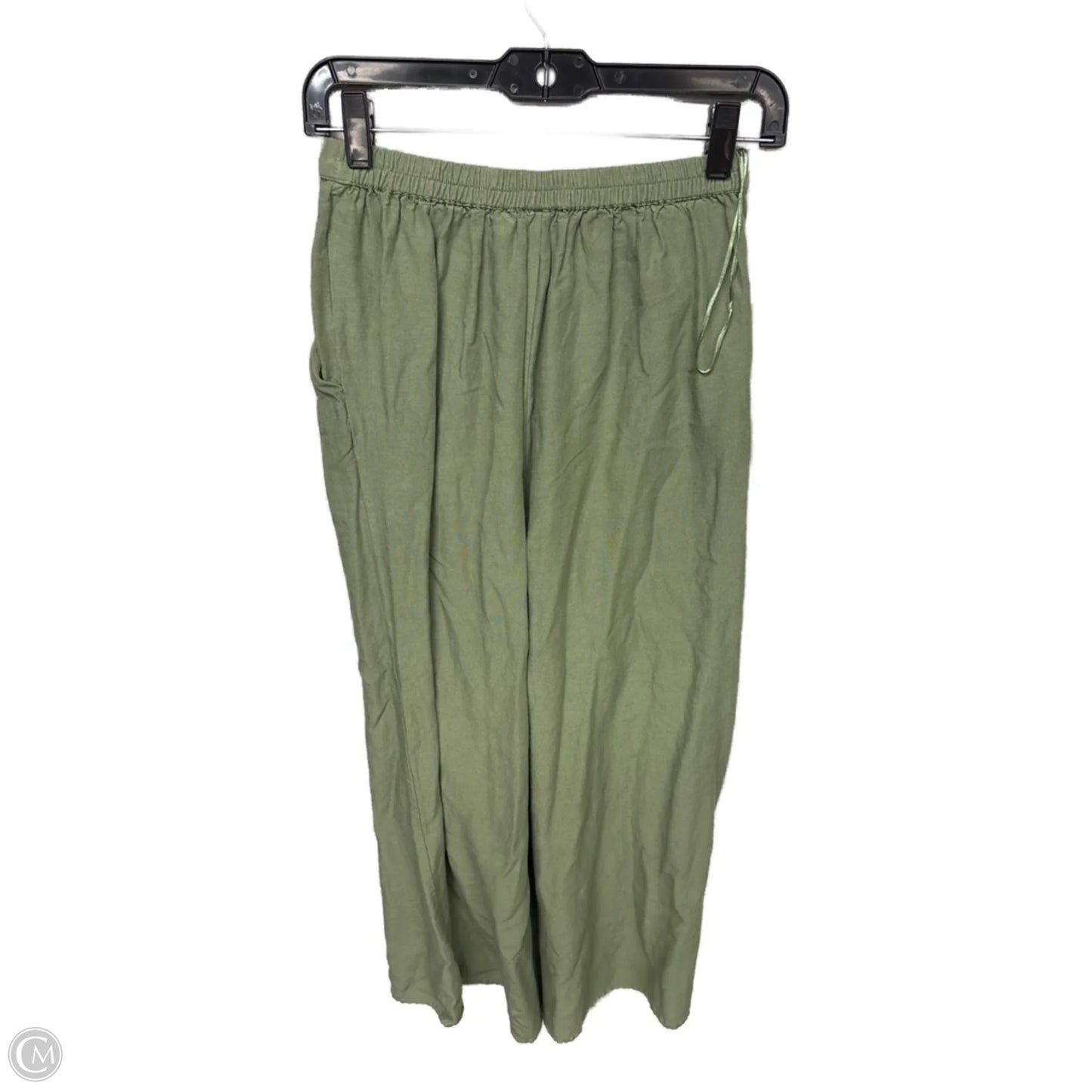 Pants Cropped By Clothes Mentor In Green, Size: S