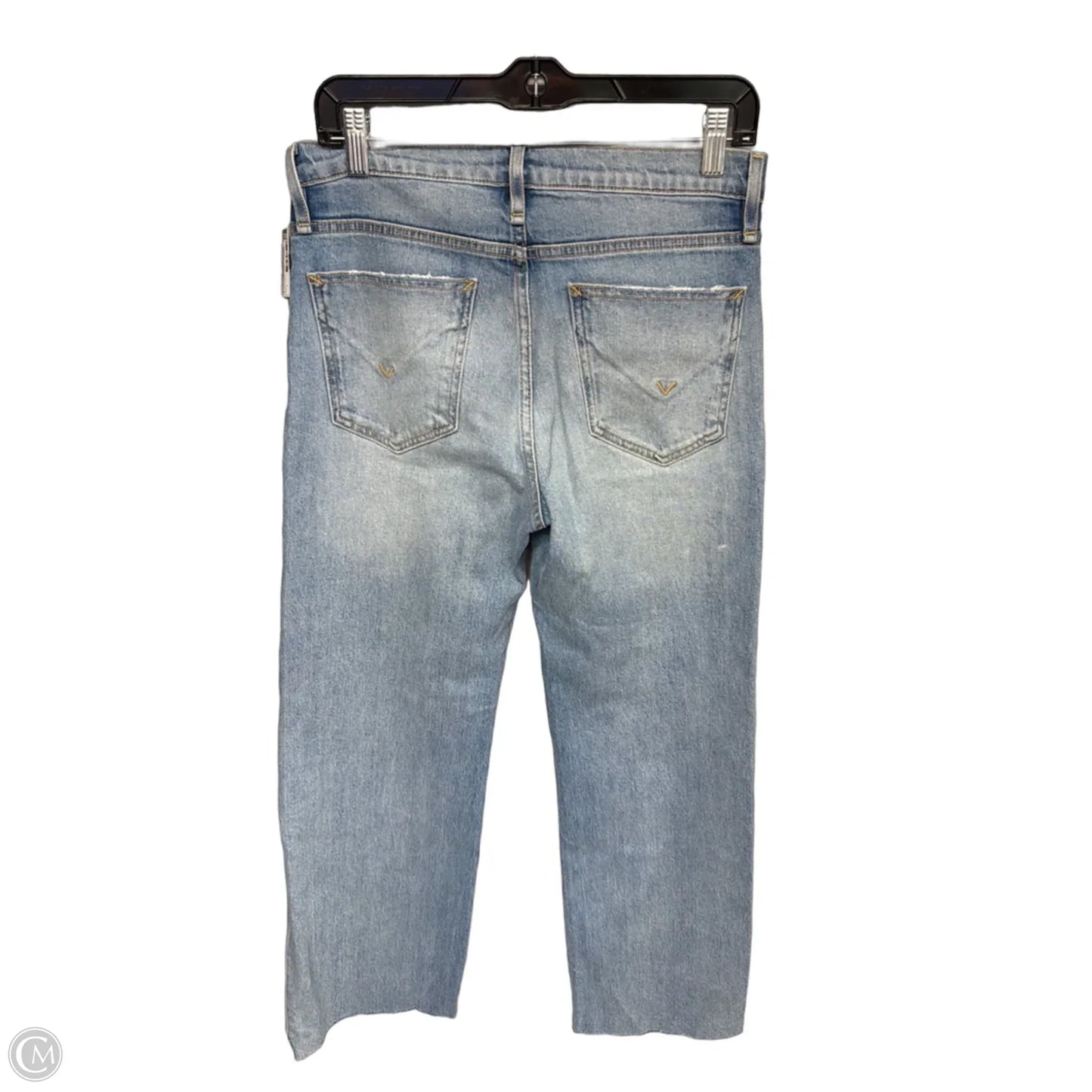 Jeans Straight By Hudson In Blue Denim, Size: 4