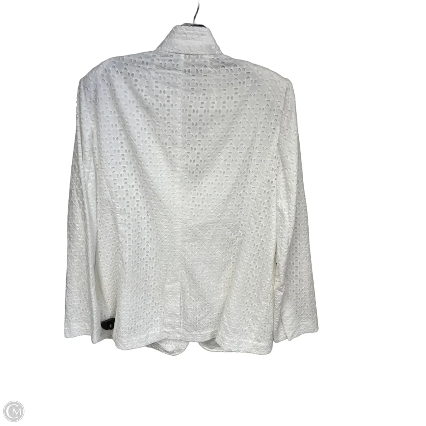 Blazer By Lane Bryant In White, Size: 18