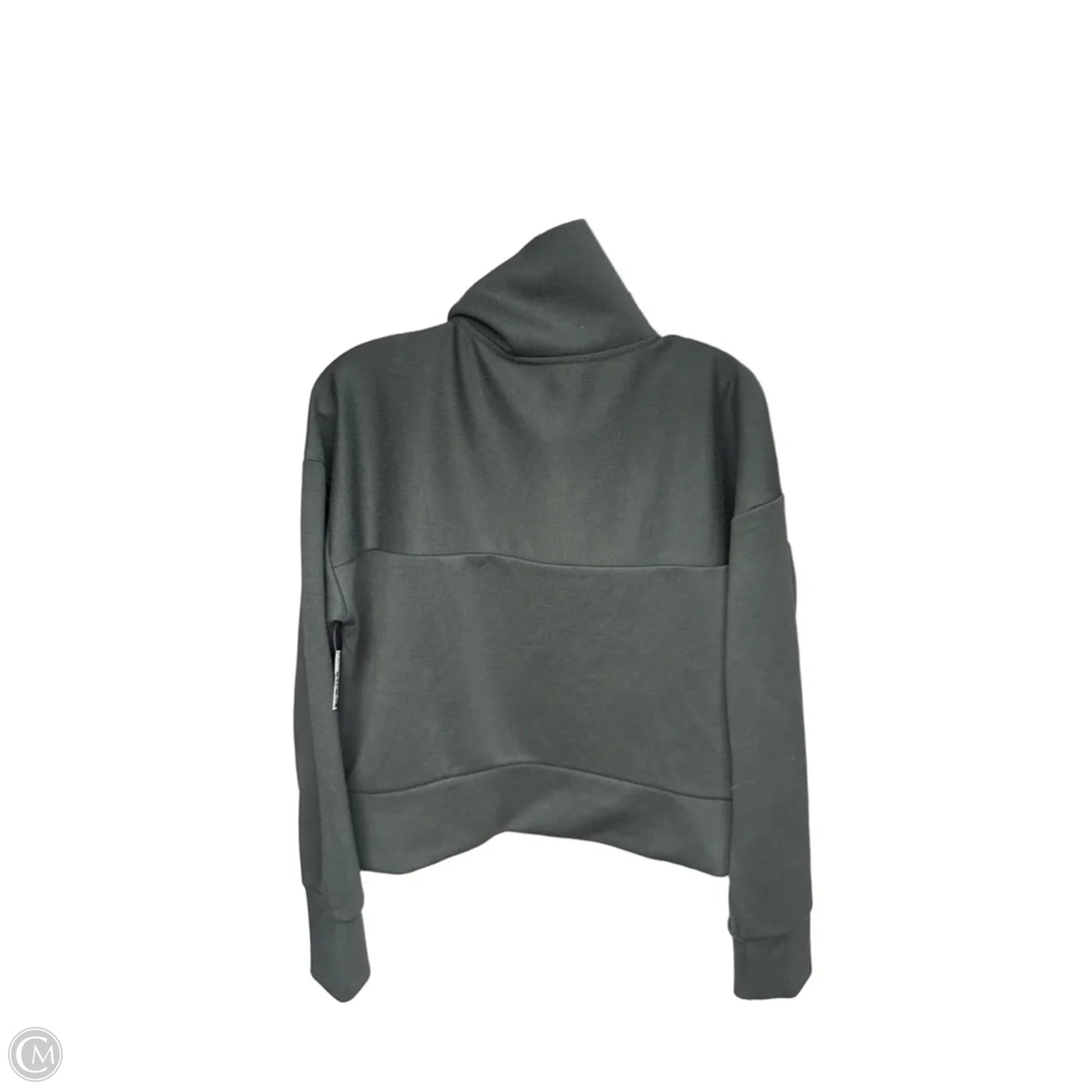 Athletic Sweatshirt Collar By Thread And Supply In Green, Size: M