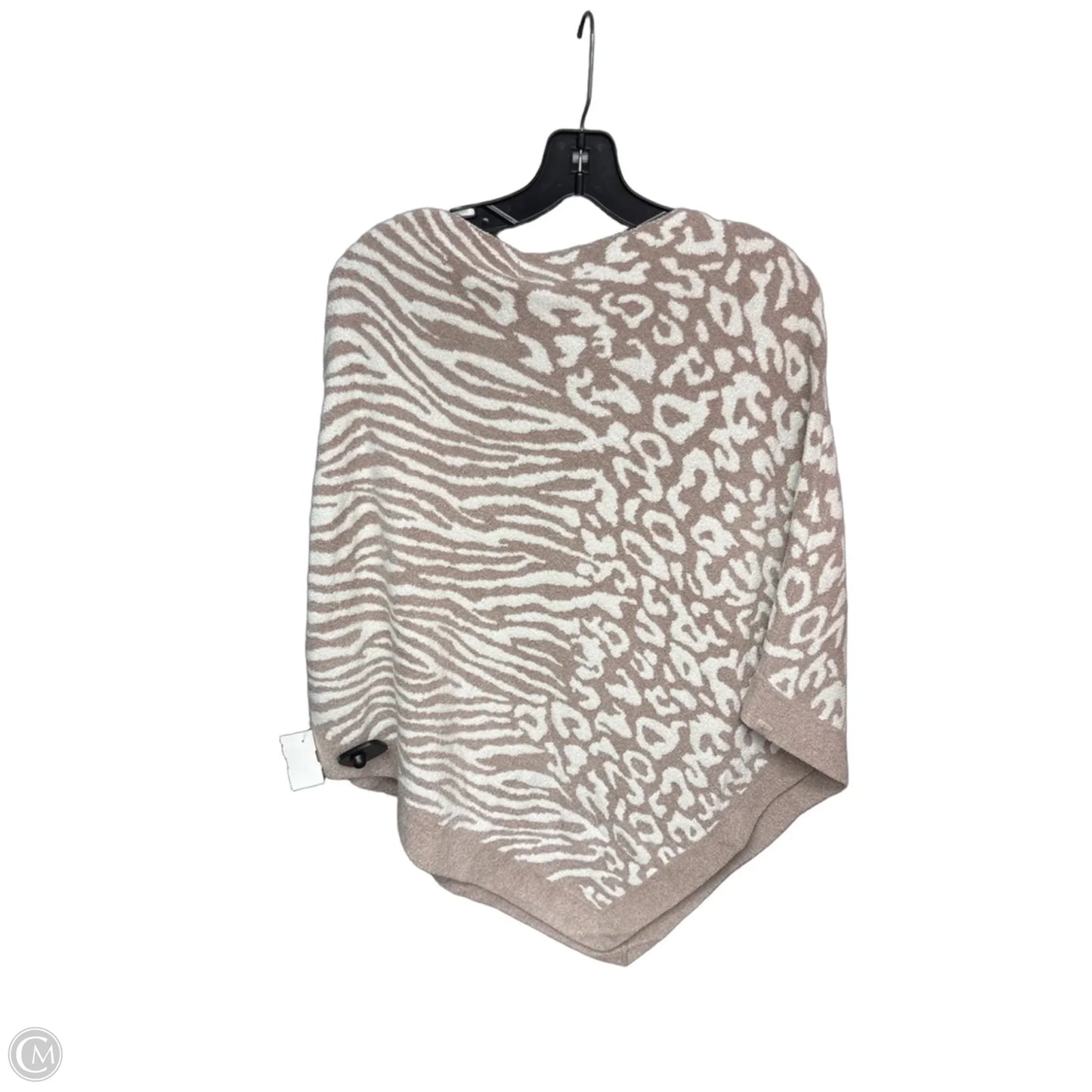 Poncho By Barefoot Dreams In Animal Print, Size: Osfm