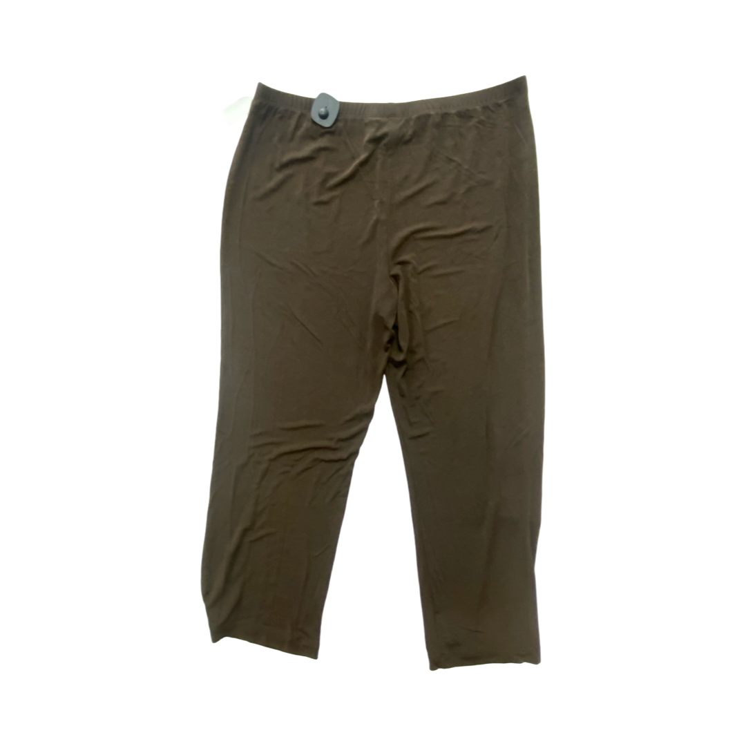 Pants Lounge By Chicos In Brown, Size:Xl