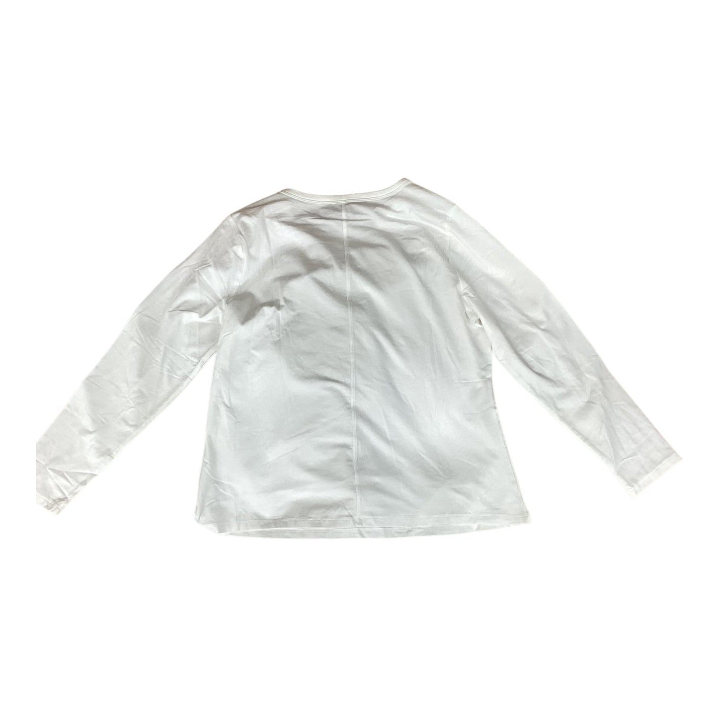 Top Ls By Ana In White, Size:Xlp