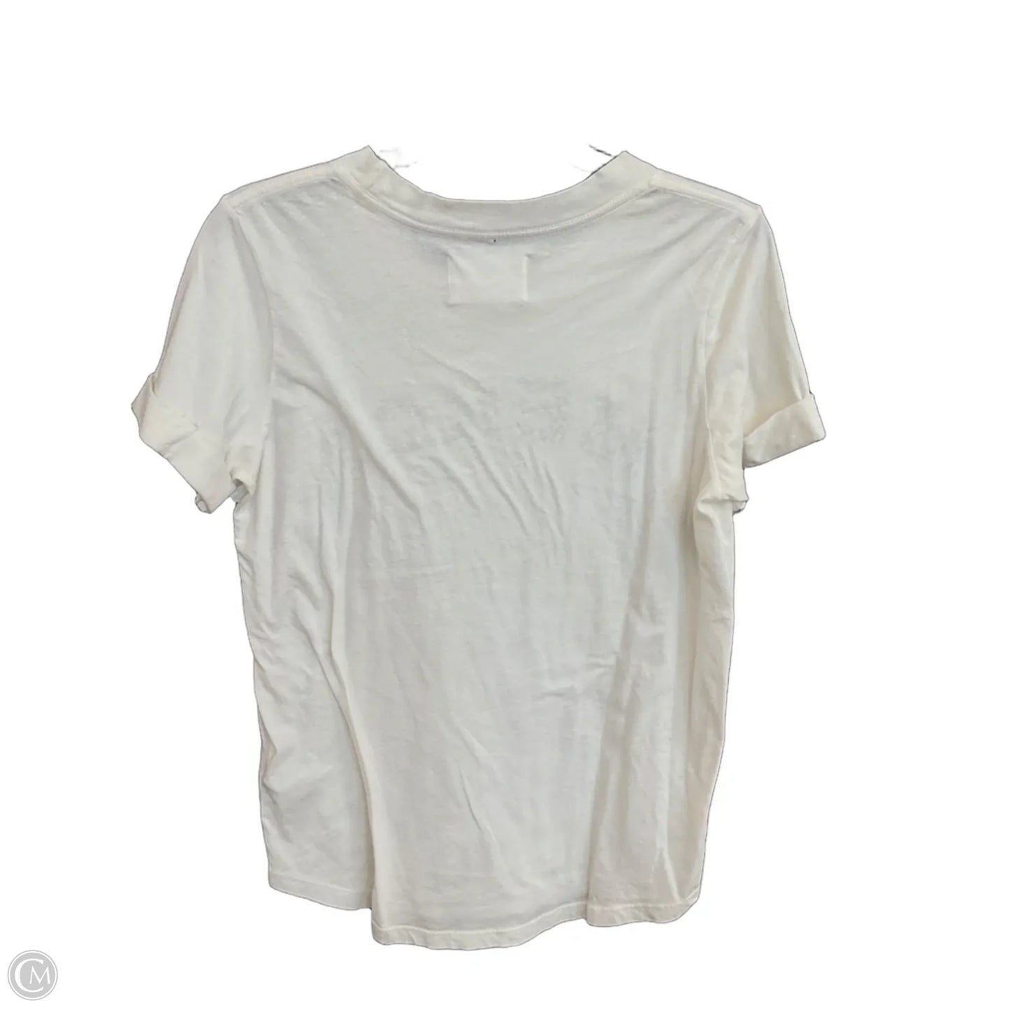 Top Short Sleeve By Sol Angeles In White, Size: S