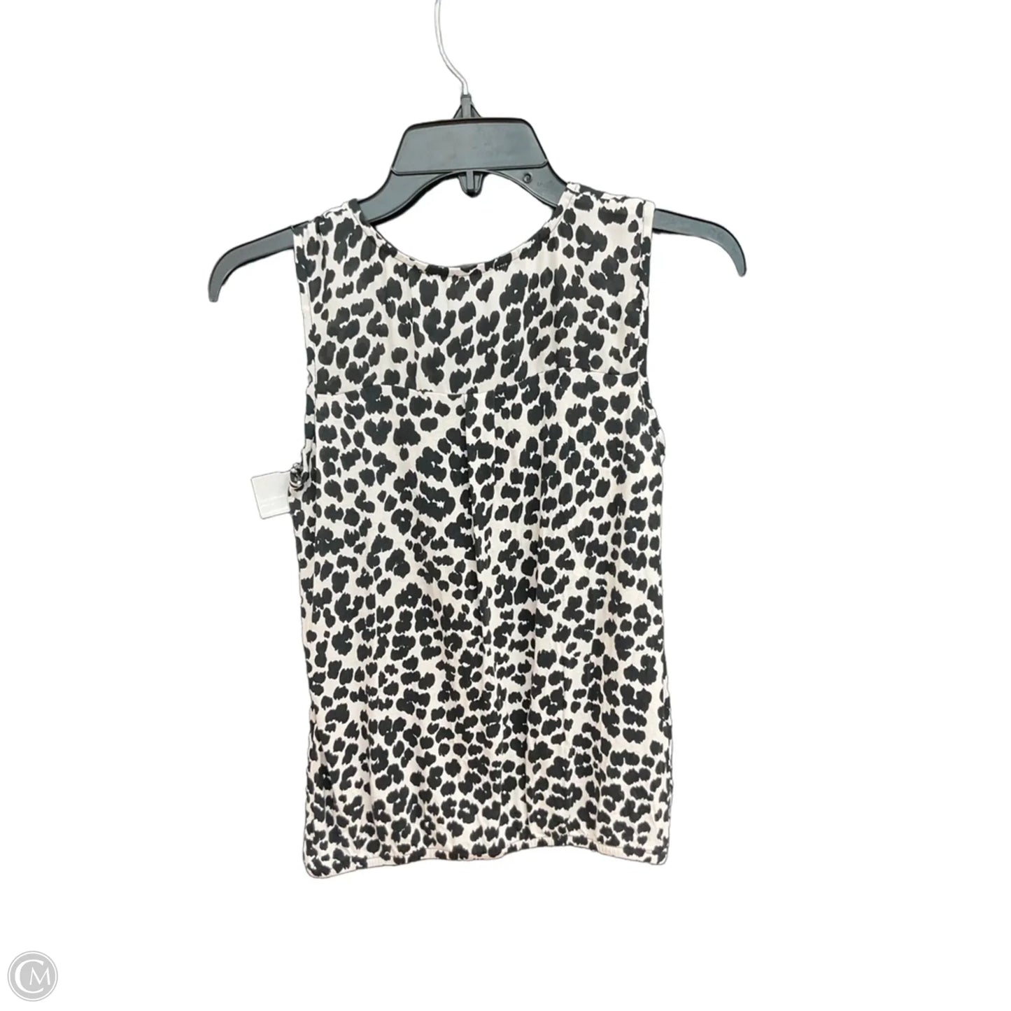 Top Sleeveless By Loft In Animal Print, Size: Xsp