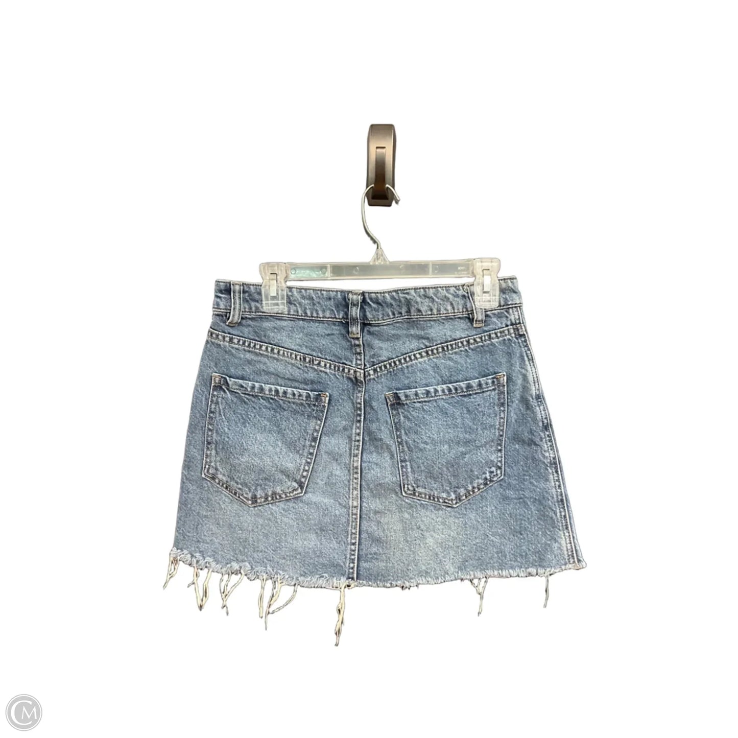 Skirt Mini & Short By We The Free In Blue Denim, Size: 2