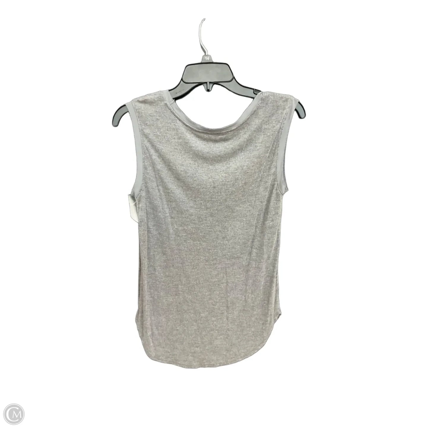 Top Sleeveless By Loft In Grey, Size: Xs