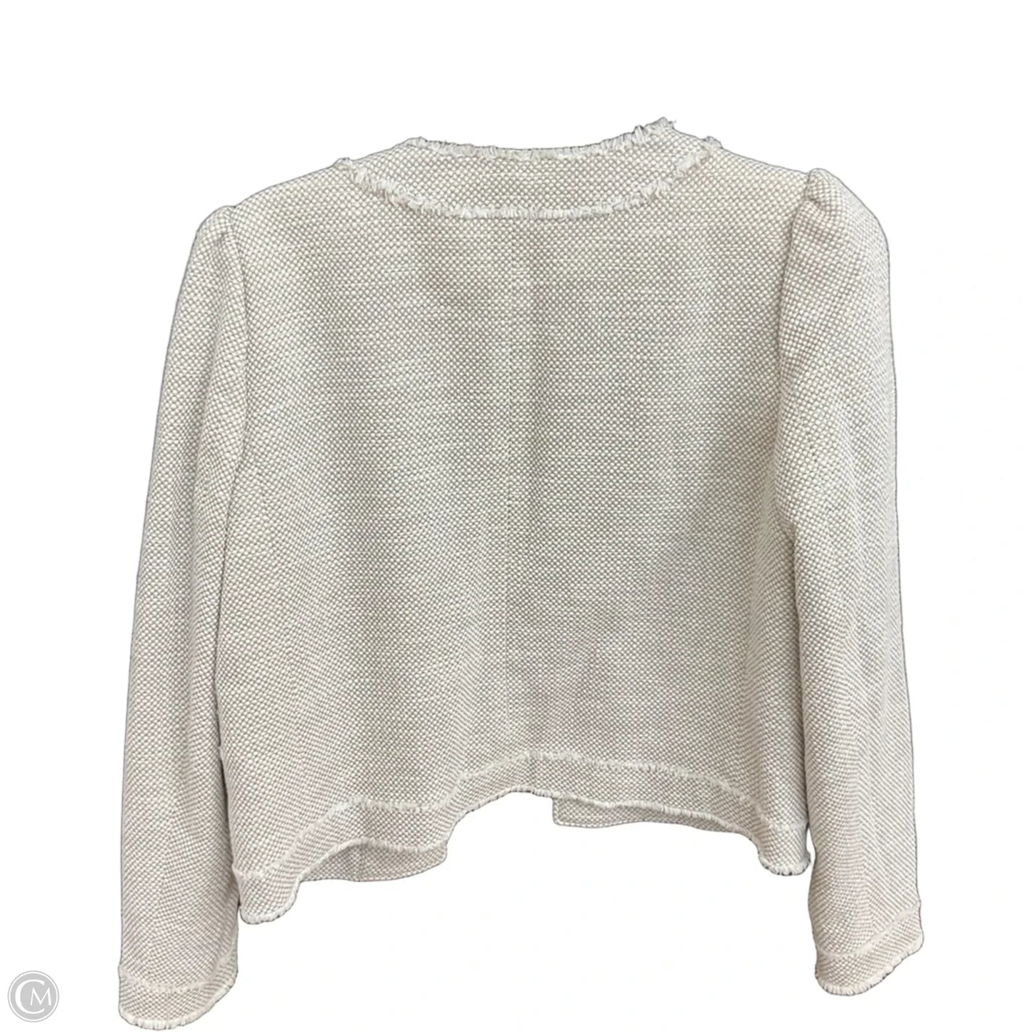 Blazer By Ann Taylor In Cream, Size: S