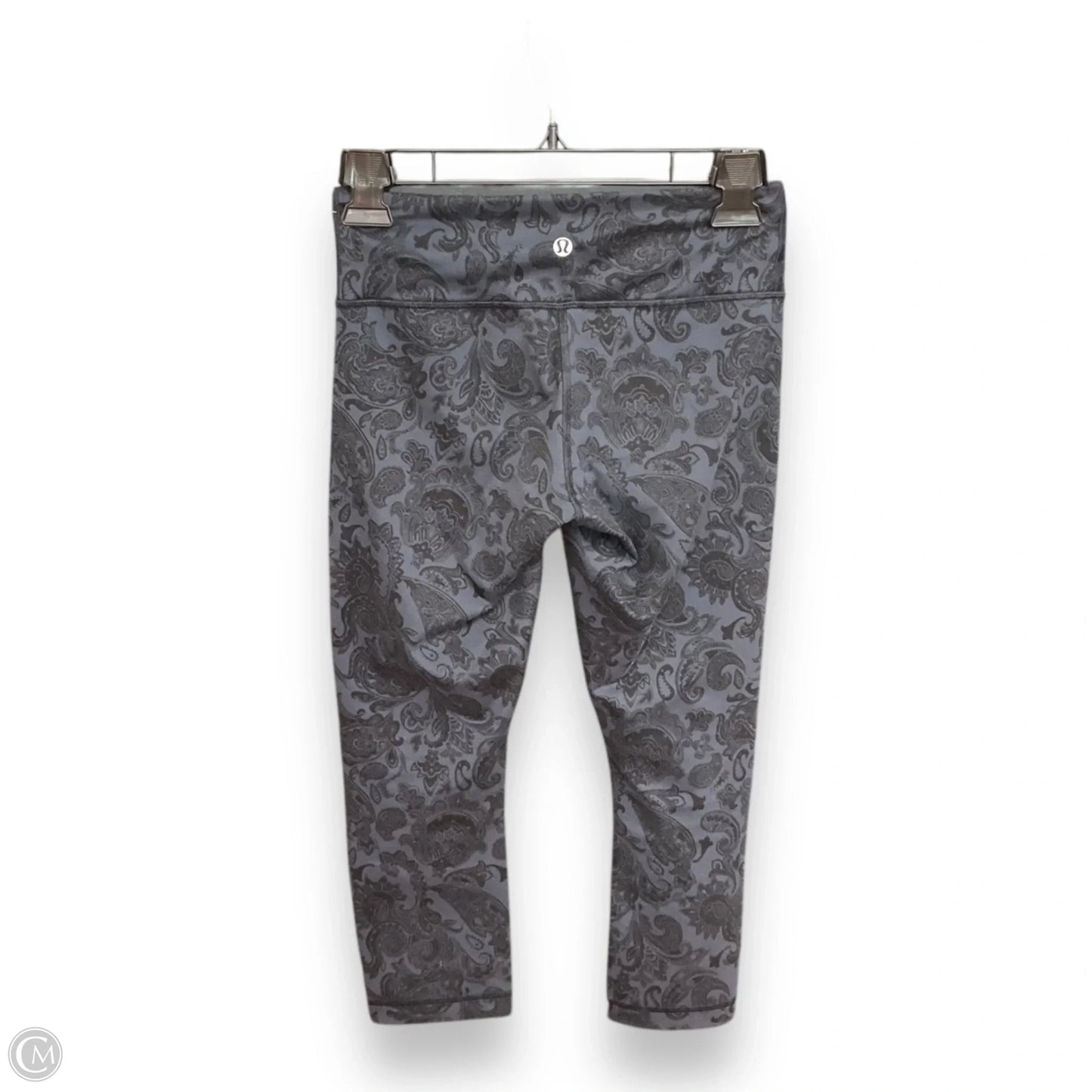 Athletic Leggings Capris By Lululemon In Navy, Size: S