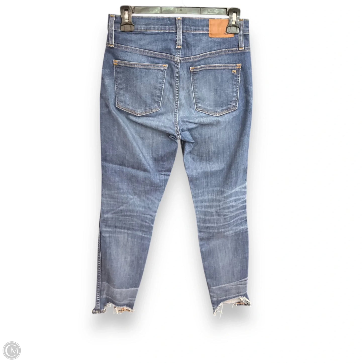 Jeans Skinny By Madewell In Blue Denim, Size: 4
