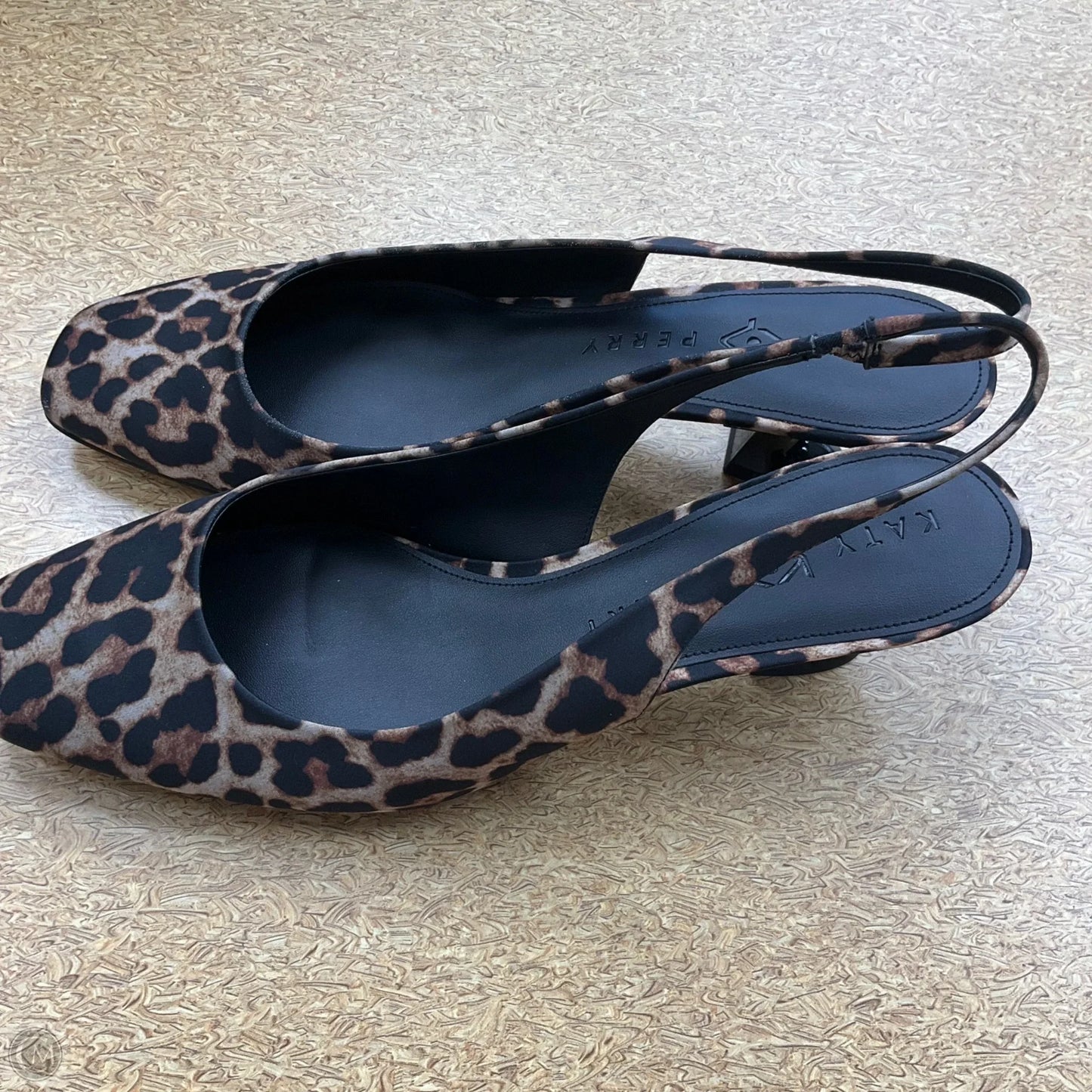 Shoes Heels Kitten By Katy Perry In Animal Print, Size: 11