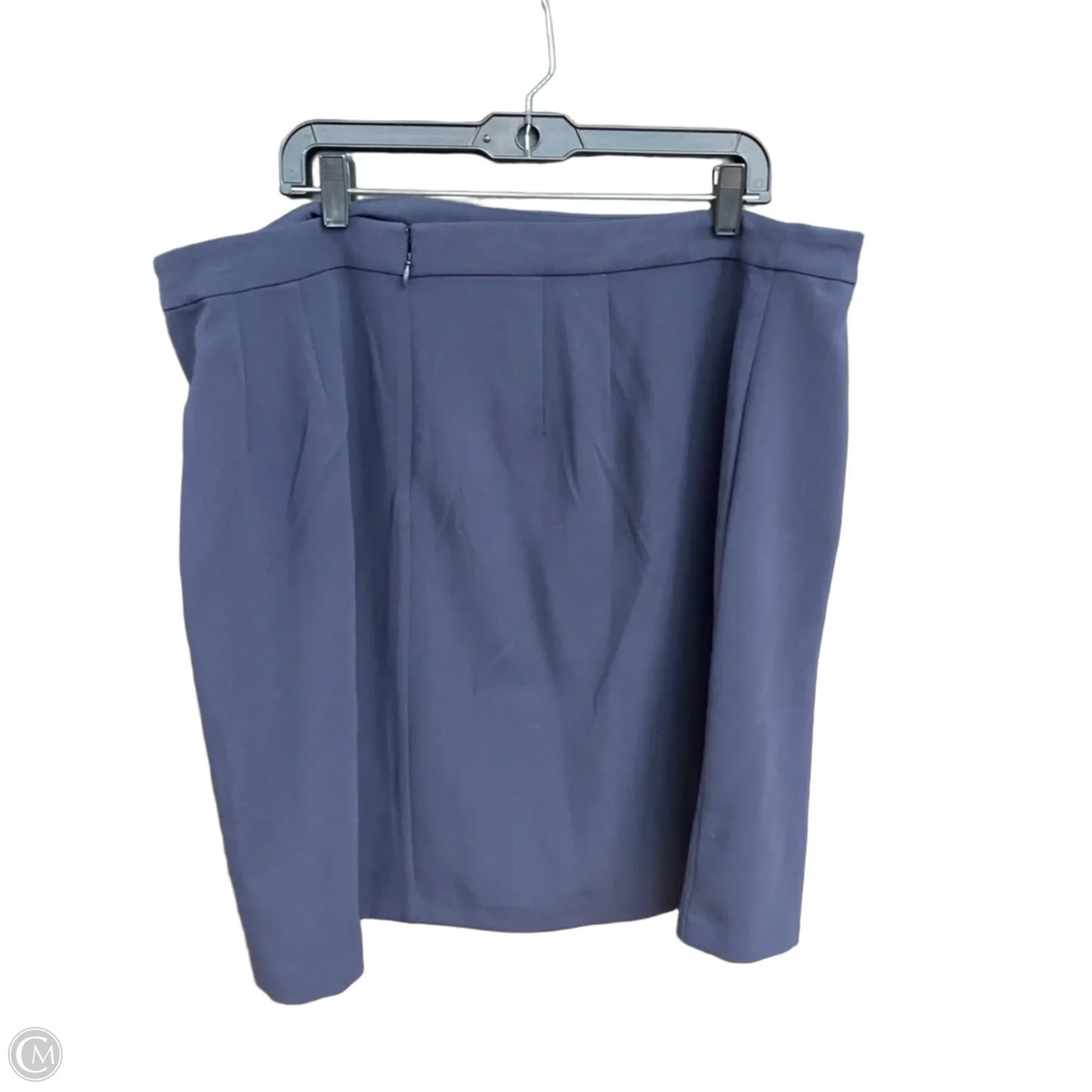 Skirt Mini & Short By Eloquii In Navy, Size: Xl