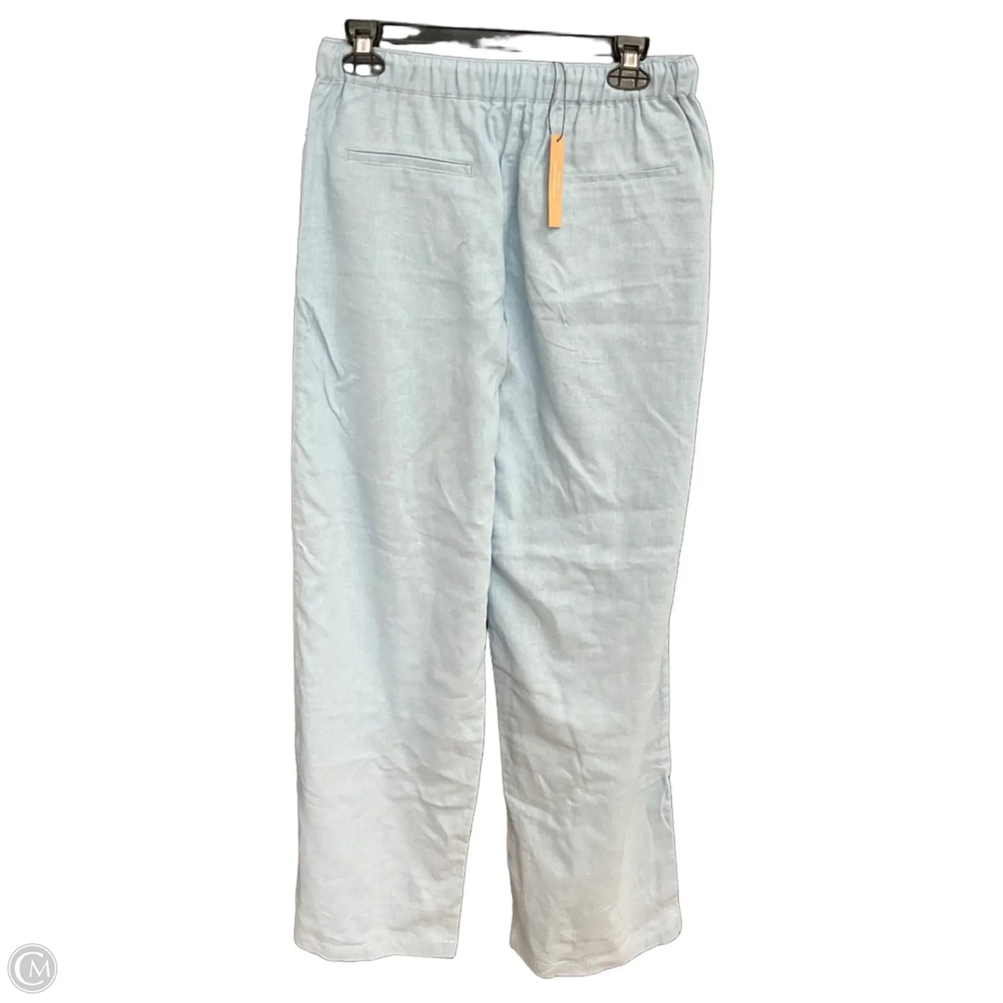 Pants Linen By Love Tree In Blue, Size: L