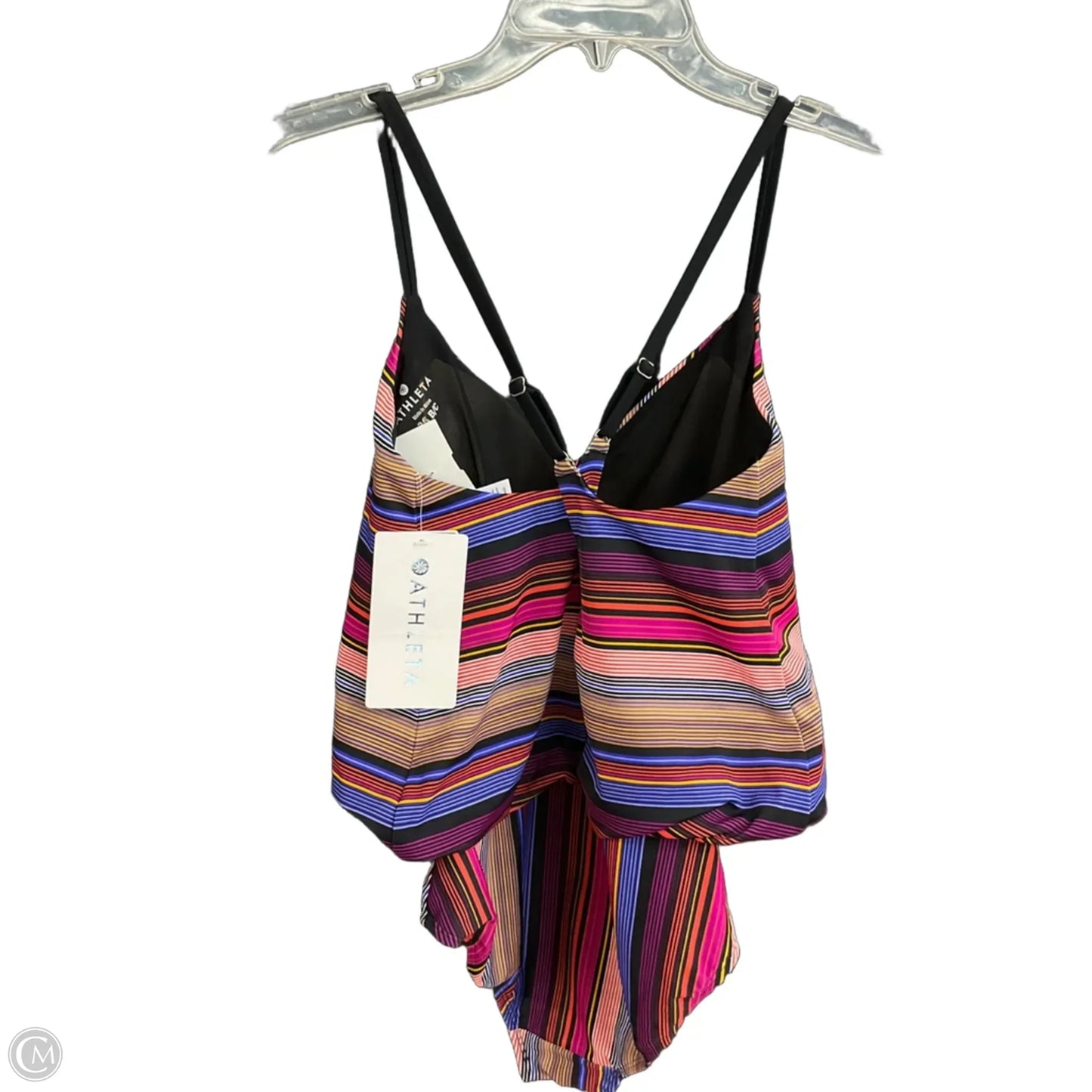 Swimsuit By Athleta In Striped Pattern, Size: M