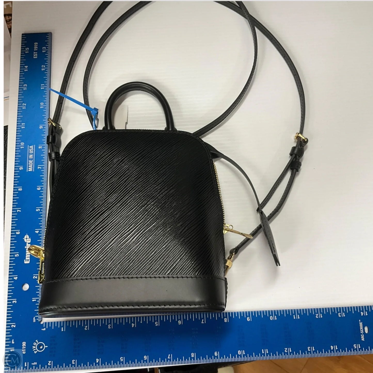 Backpack Luxury Designer By Louis Vuitton, Size: Small